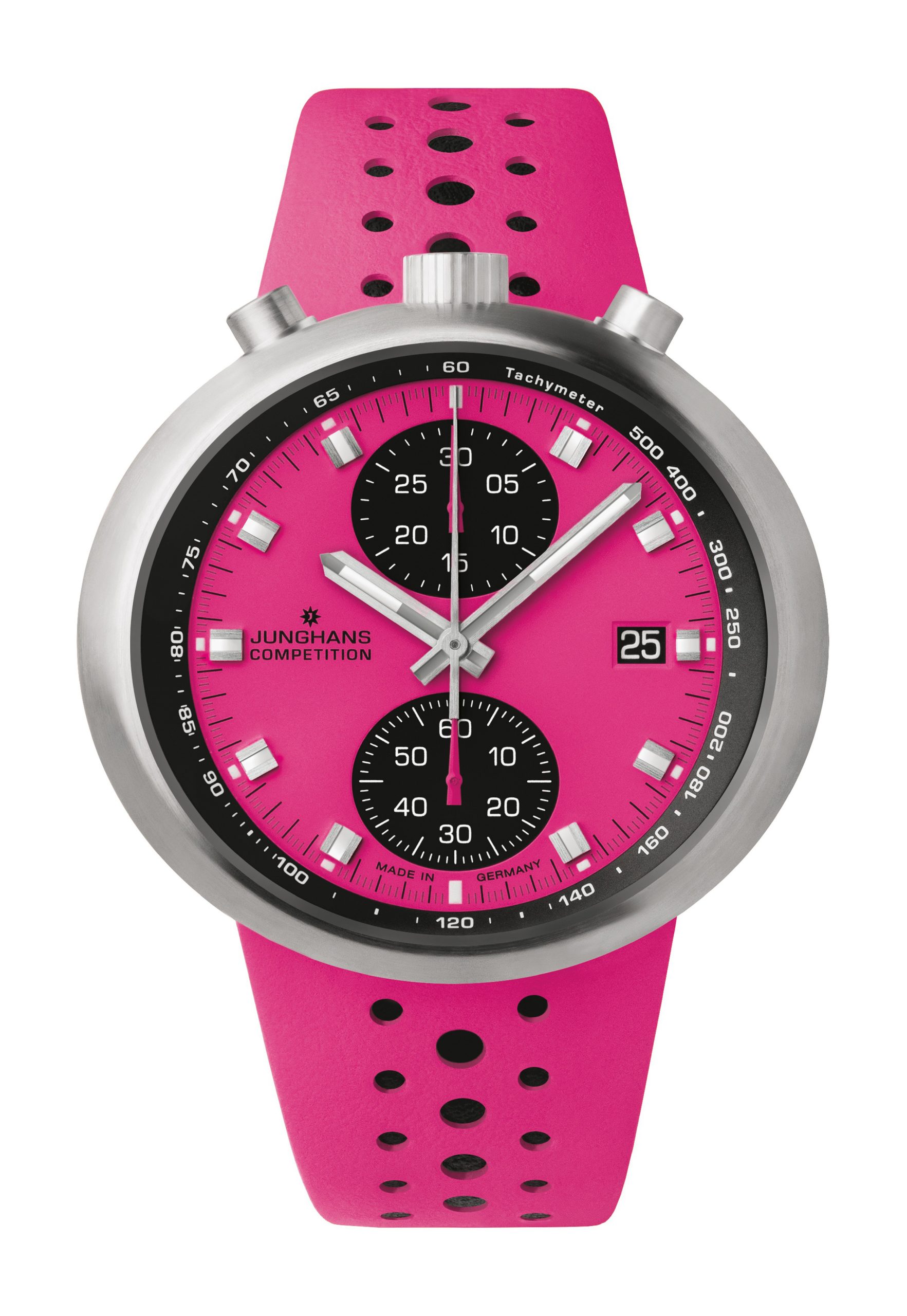 Junghans 1972 Competition Pink Edition watch