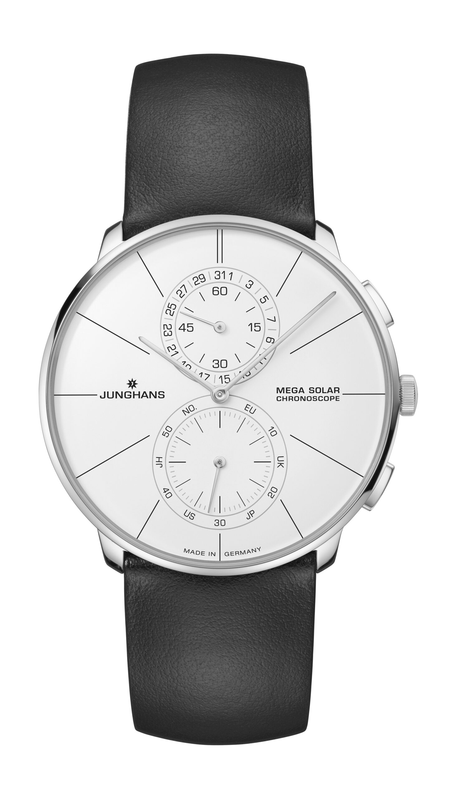 Junghans Meister fein Chronoscope MEGA Solar watch