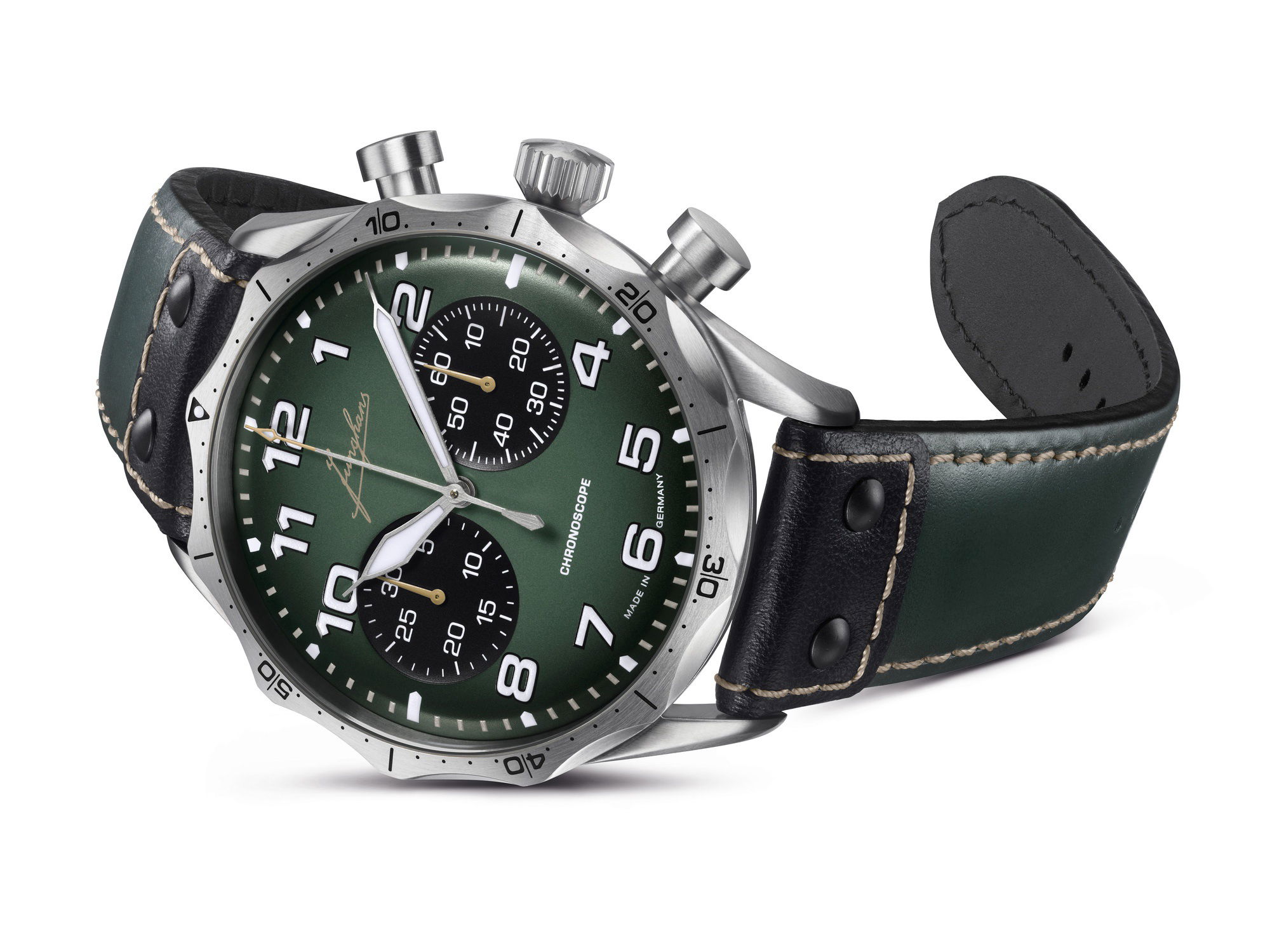 Junghans Meister Pilot Chronoscope - View 2