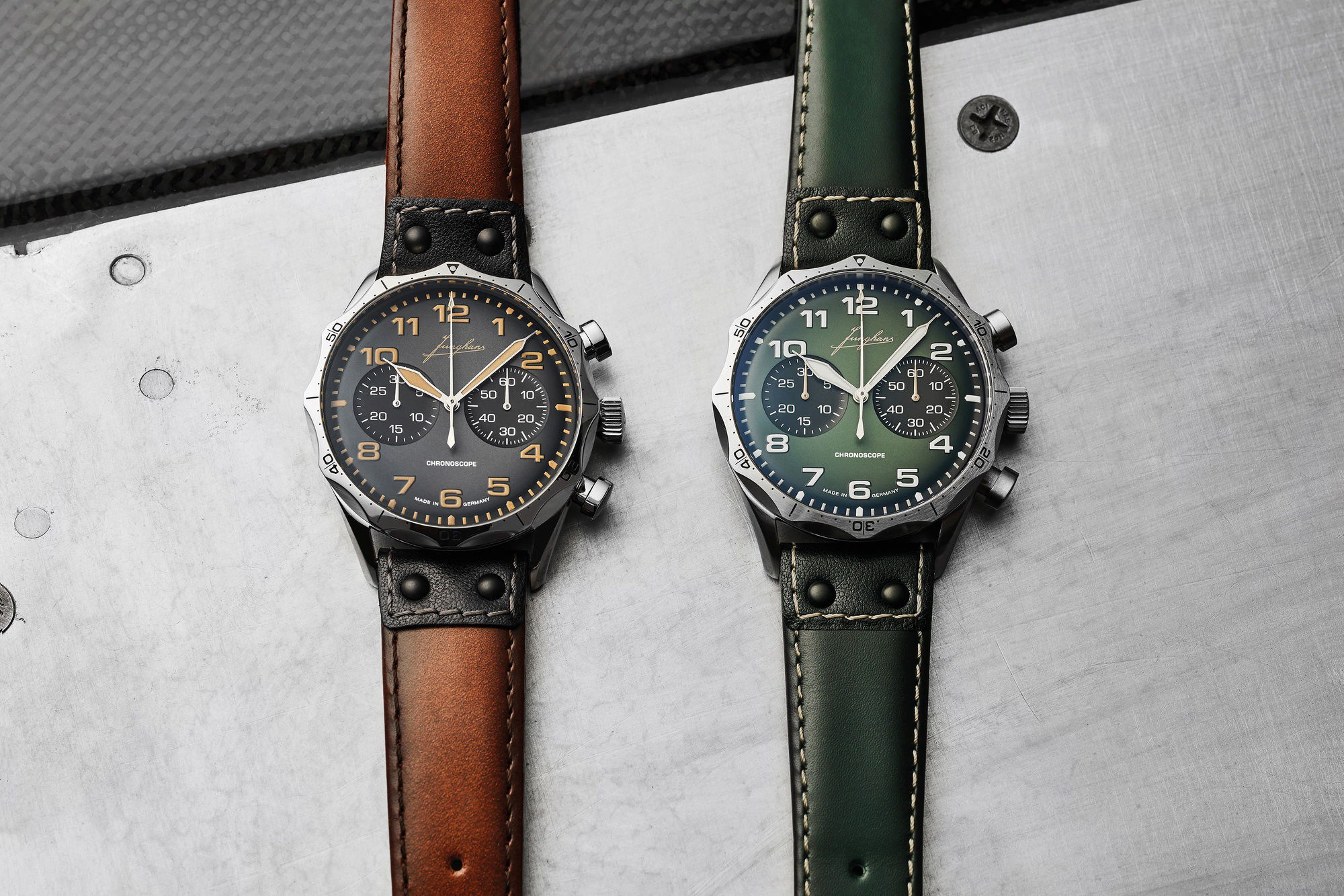 Junghans Meister Pilot Chronoscope - View 3