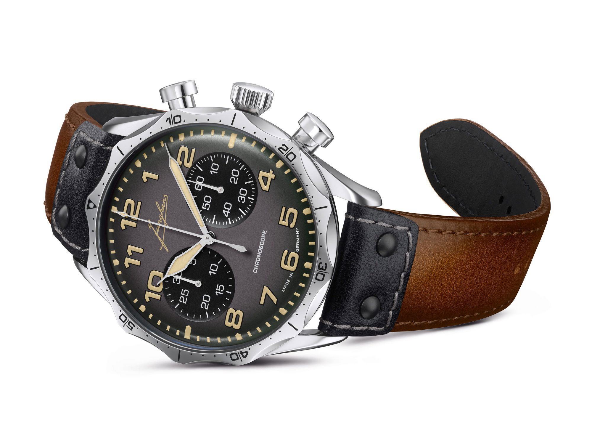 Junghans Meister Pilot Chronoscope - View 2