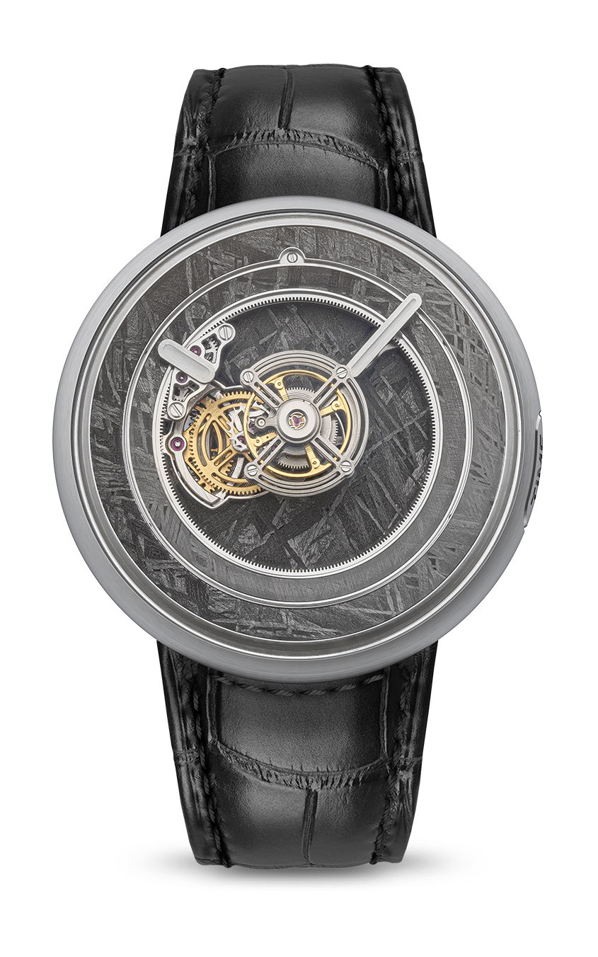 Kross Studio KS 05 Central Floating Tourbillon Meteorite watch