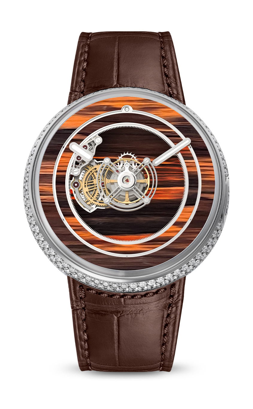 Kross Studio KS 05 Central Floating Tourbillon Mahogany Obsidian watch
