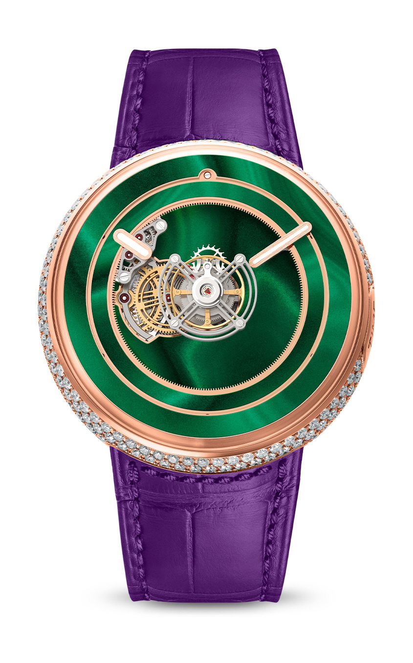 Kross Studio KS 05 Central Floating Tourbillon Malachite watch