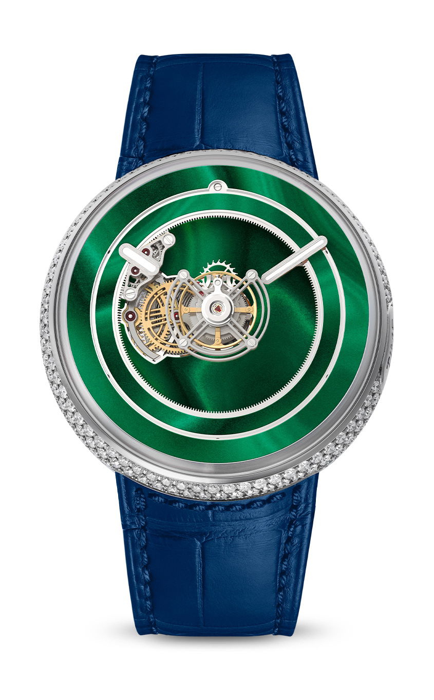 Kross Studio KS 05 Central Floating Tourbillon Malachite watch
