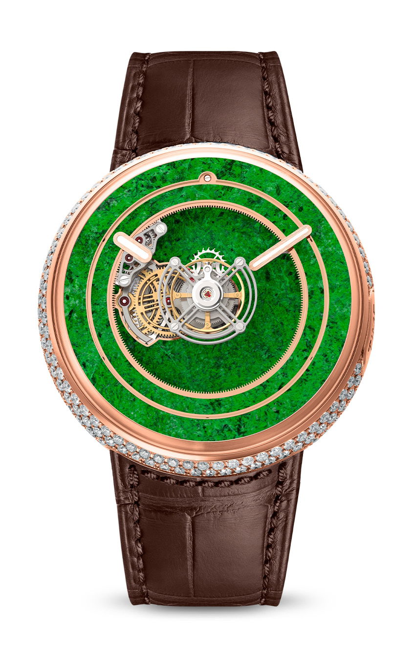 Kross Studio KS 05 Central Floating Tourbillon Maw Sit Sit Jade watch