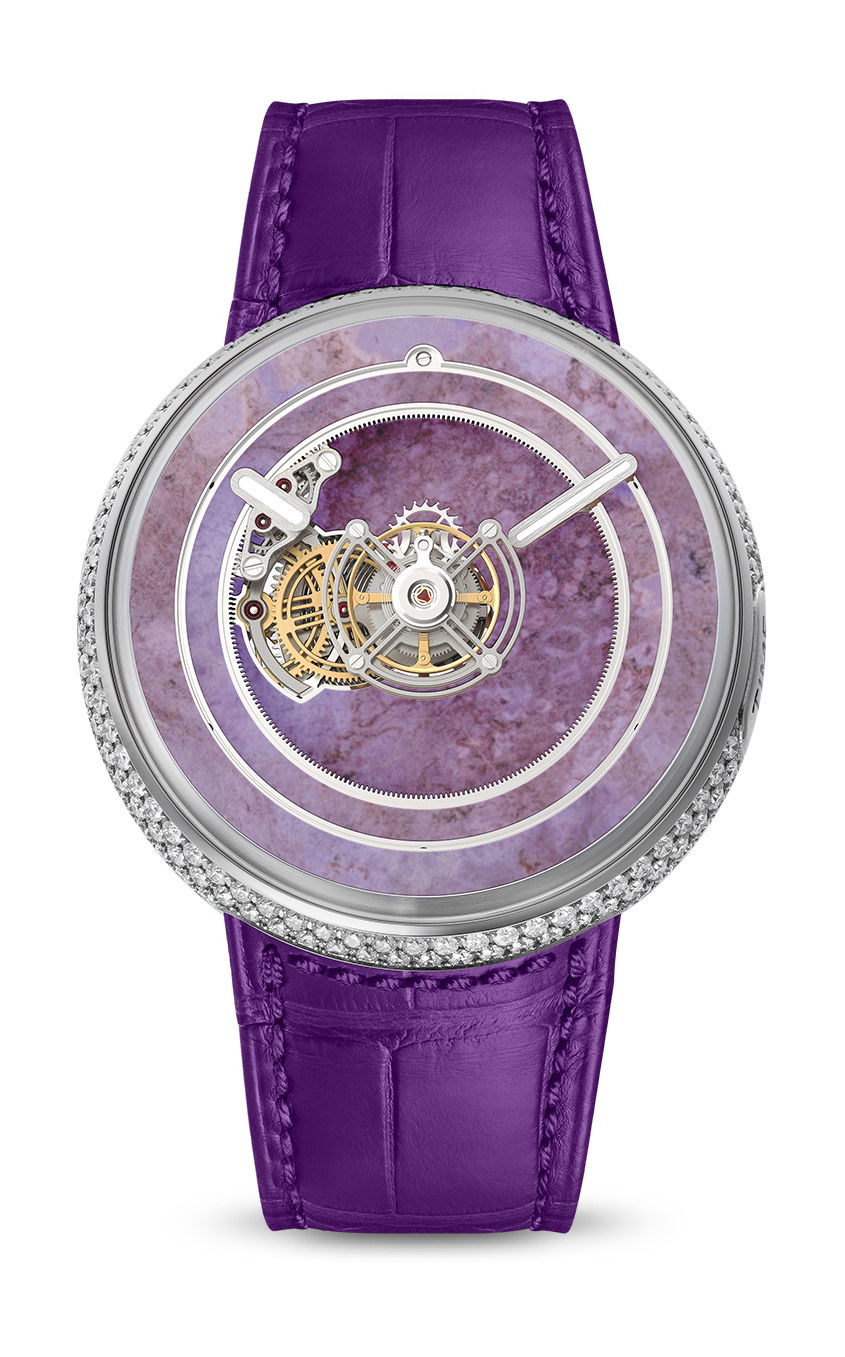 Kross Studio KS 05 Central Floating Tourbillon Purple Jade watch