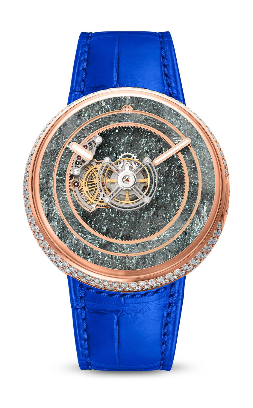 Kross Studio KS 05 Central Floating Tourbillon Specular Hematite watch