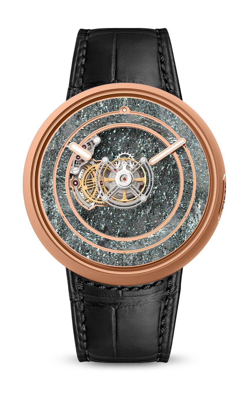 Kross Studio KS 05 Central Floating Tourbillon Specular Hematite watch