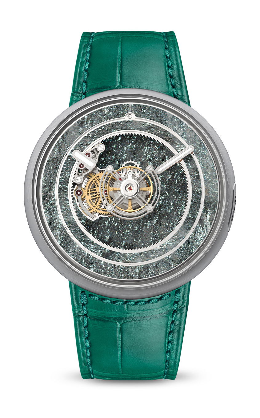 Kross Studio KS 05 Central Floating Tourbillon Specular Hematite watch