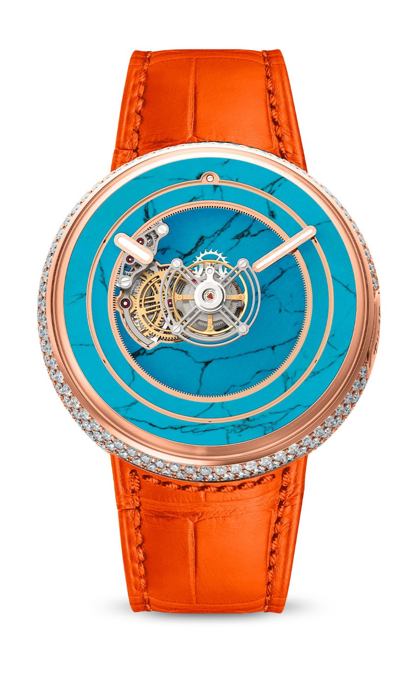 Kross Studio KS 05 Central Floating Tourbillon Turquoise watch