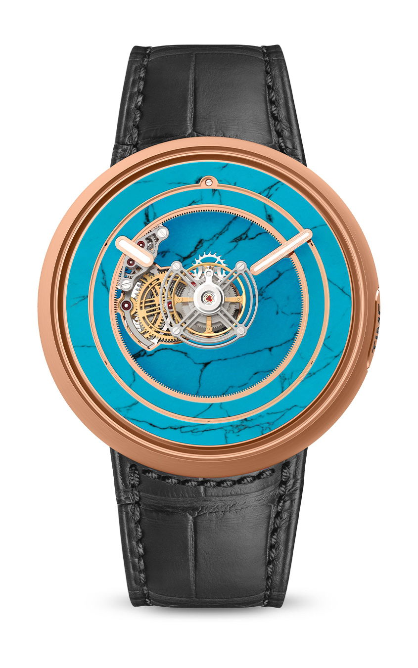 Kross Studio KS 05 Central Floating Tourbillon Turquoise watch
