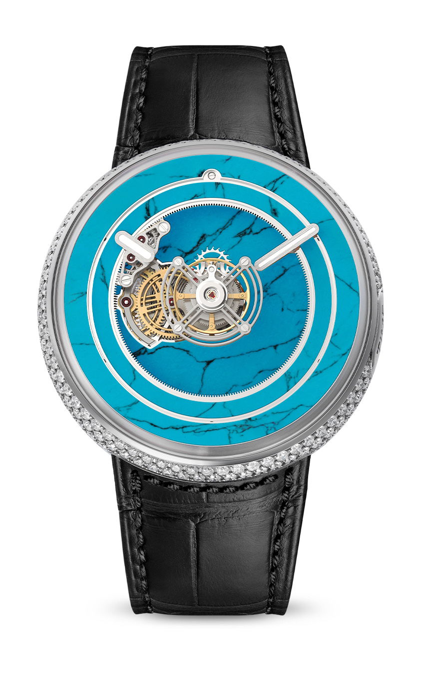 Kross Studio KS 05 Central Floating Tourbillon Turquoise watch