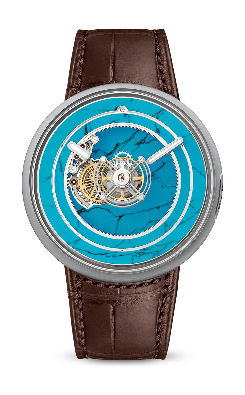 Kross Studio KS 05 Central Floating Tourbillon Turquoise watch
