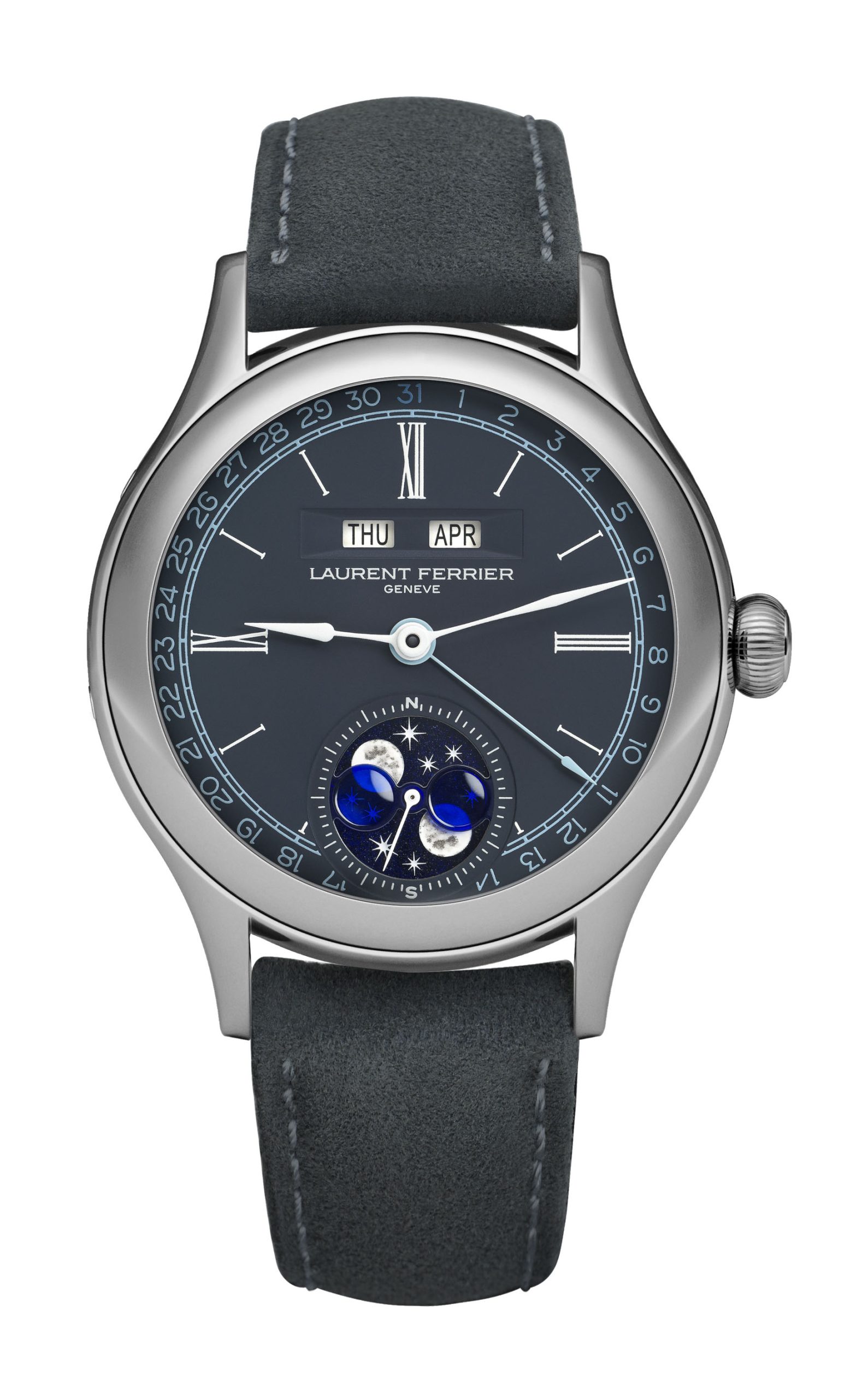 Laurent Ferrier Classic Moon Blue watch
