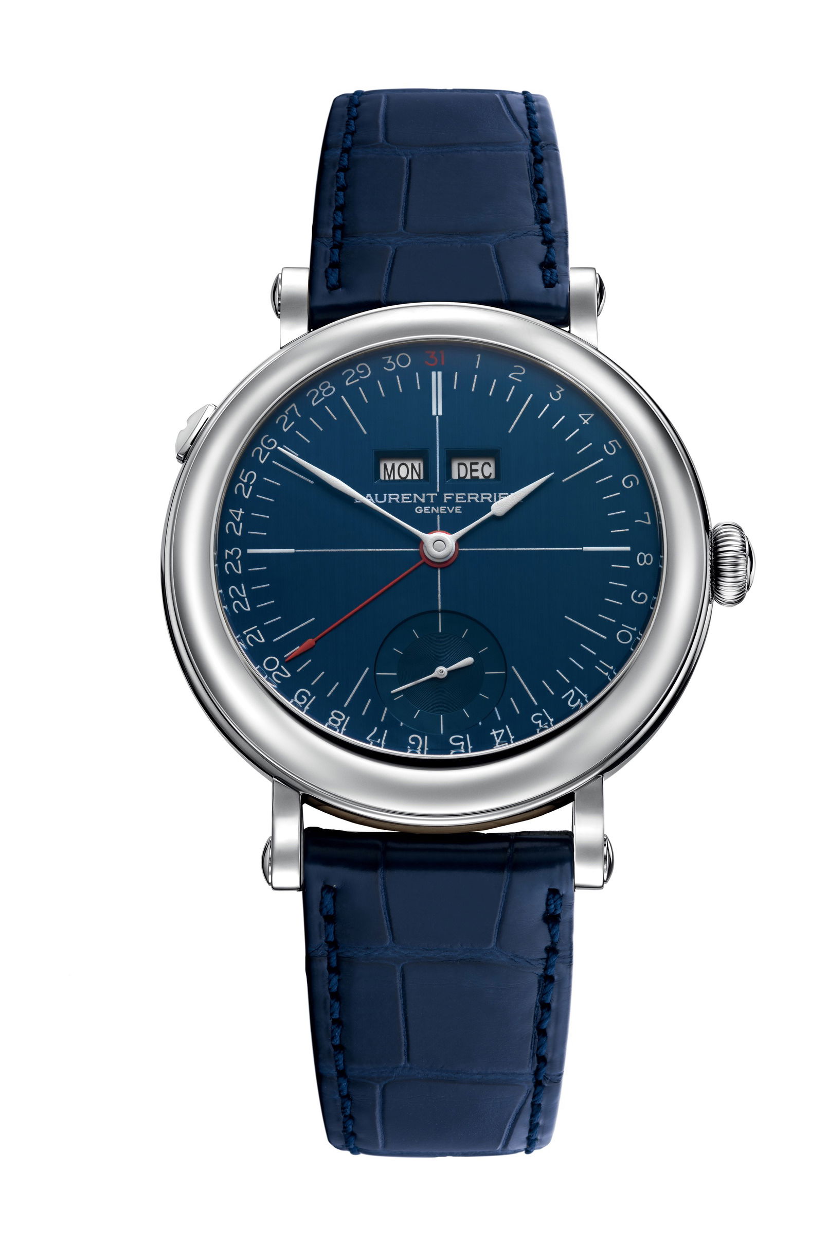 Laurent Ferrier École Annual Calendar Blue watch