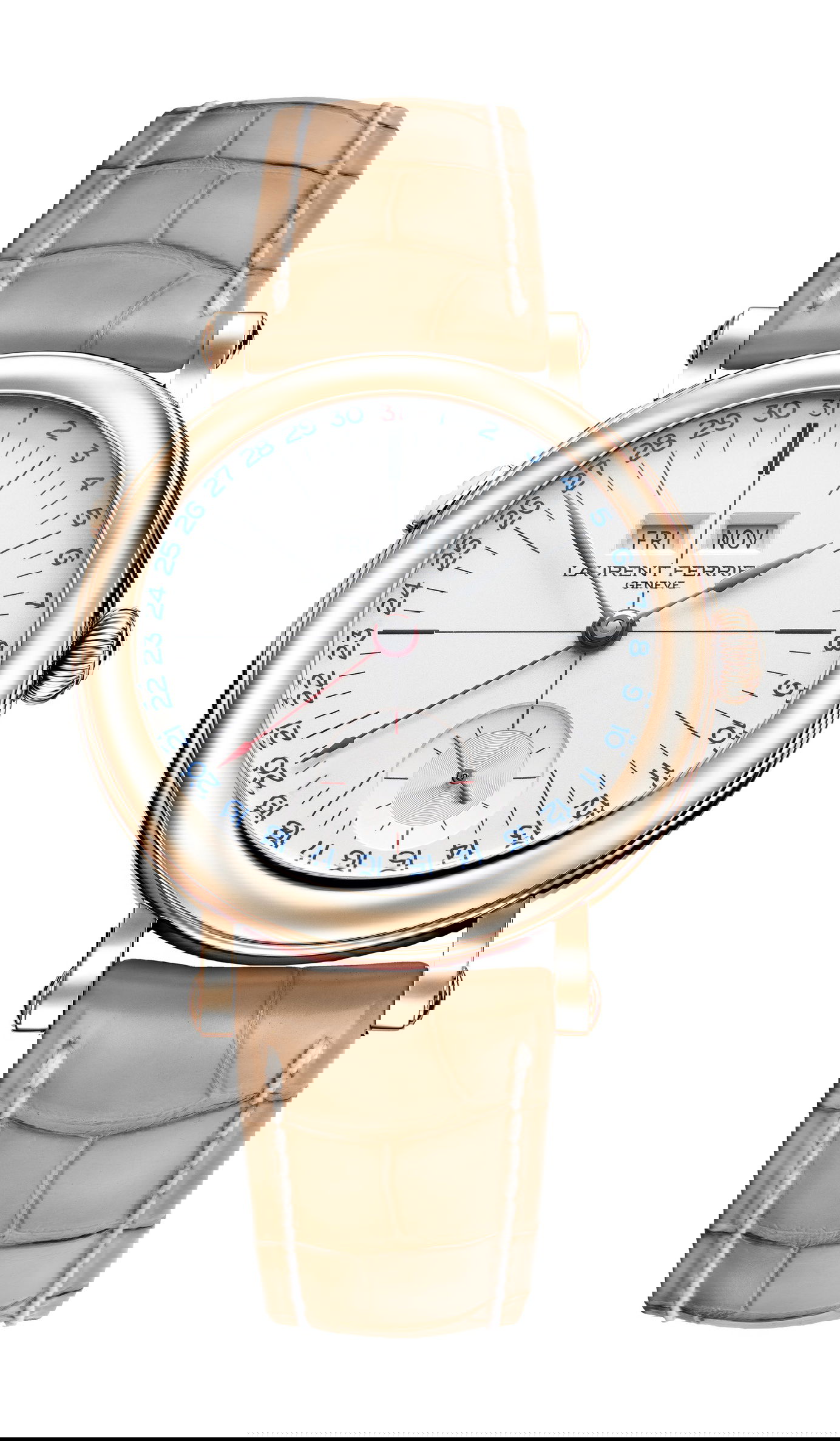 Laurent Ferrier École Annual Calendar White watch