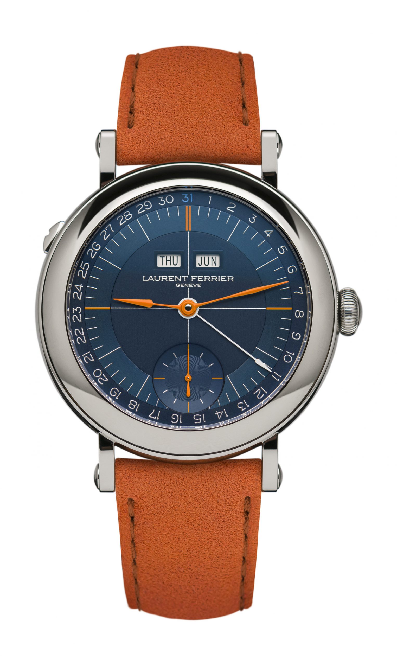 Laurent Ferrier École Annual Calendar Navy watch