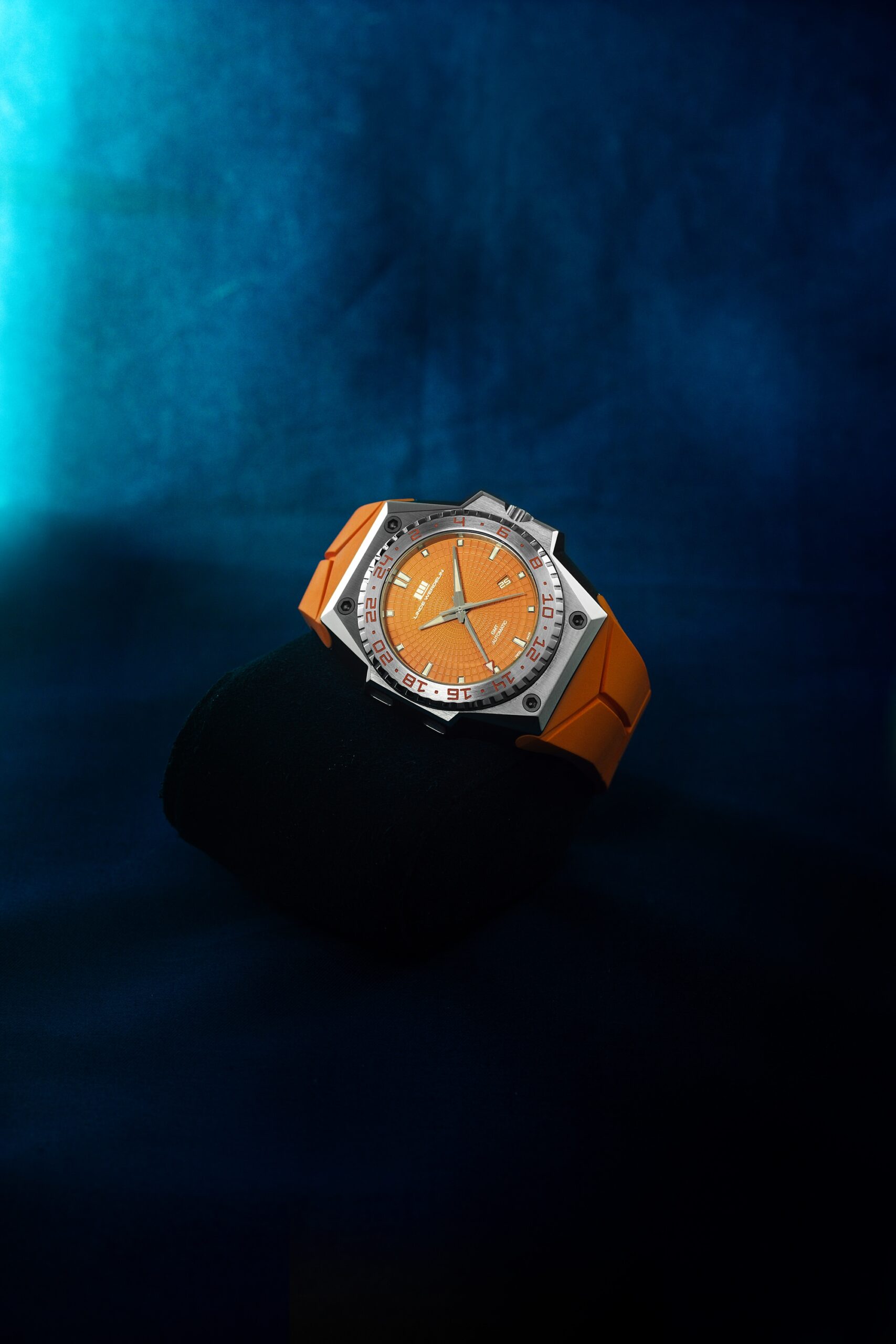 Linde Werdelin 3 Timer Sunset Orange - View 3