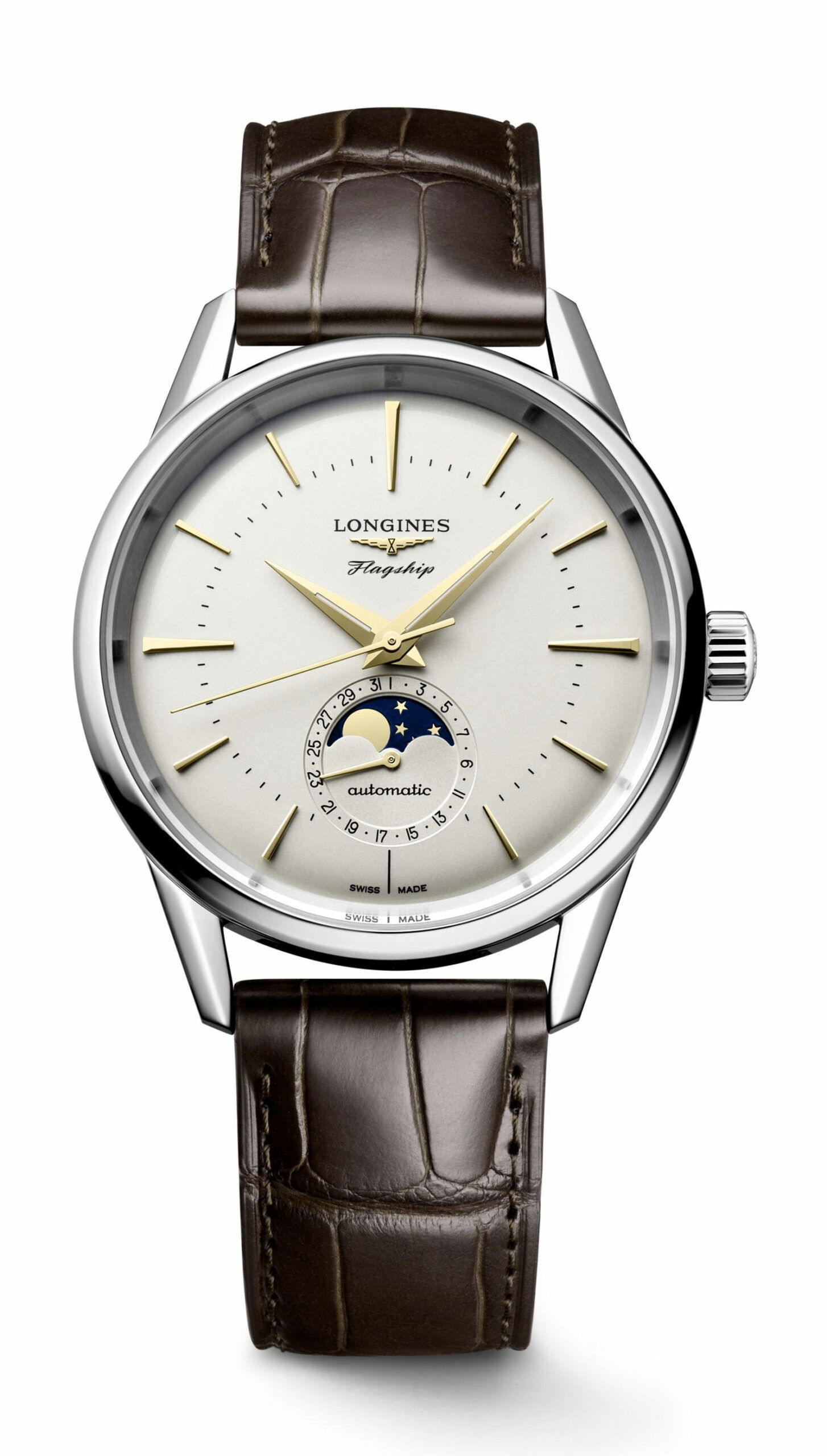 Longines Flagship Heritage Moonphase watch