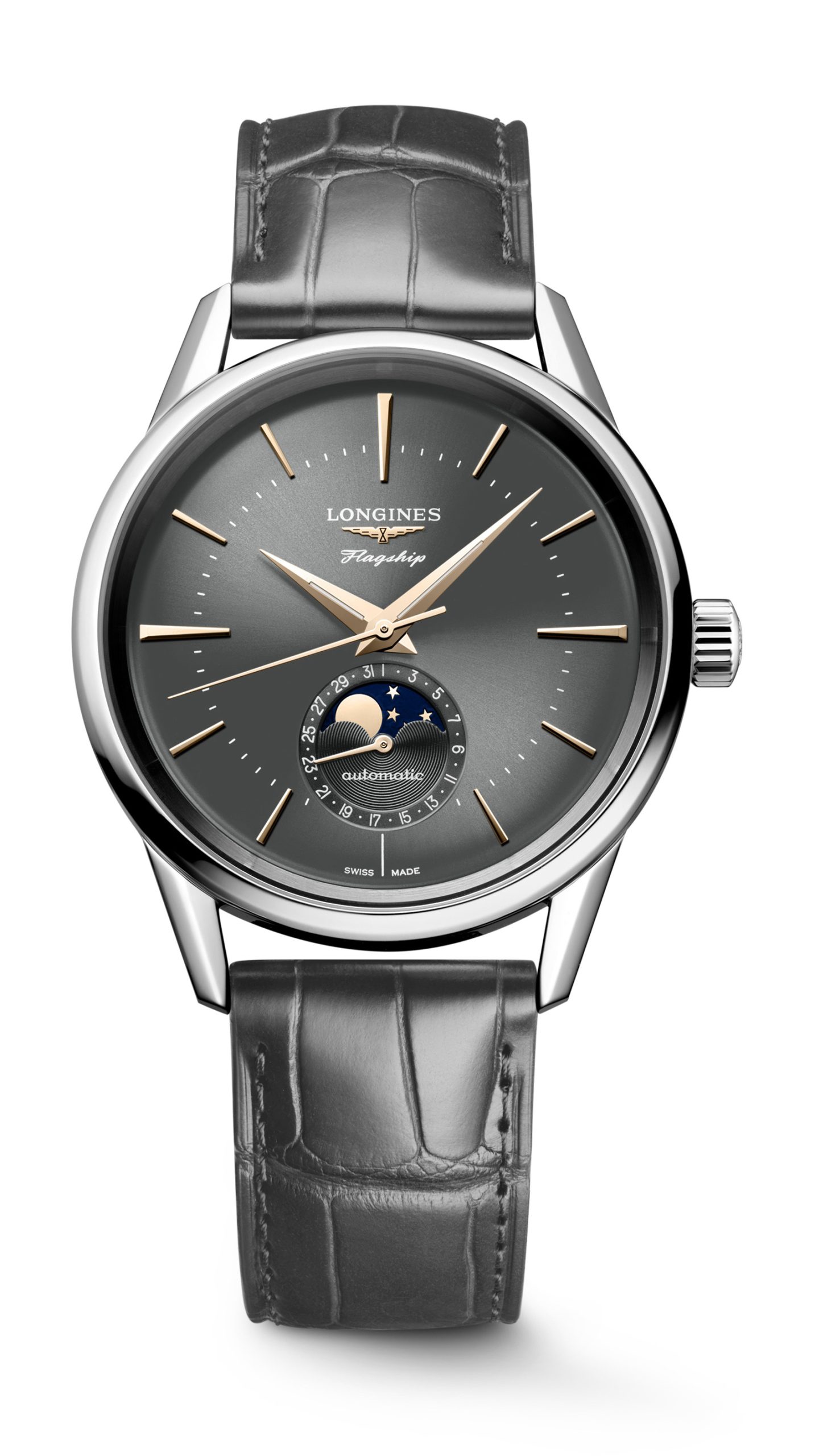 Longines Flagship Heritage Moonphase watch