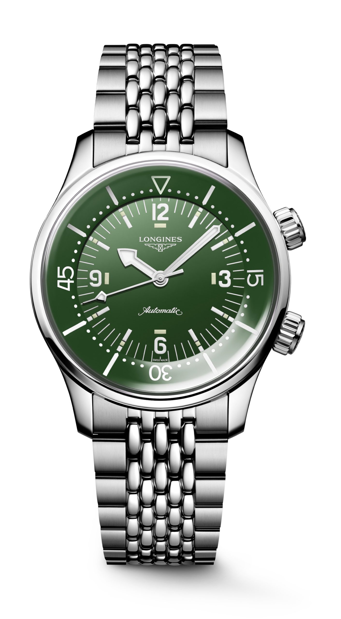 Longines Legend Diver Green watch
