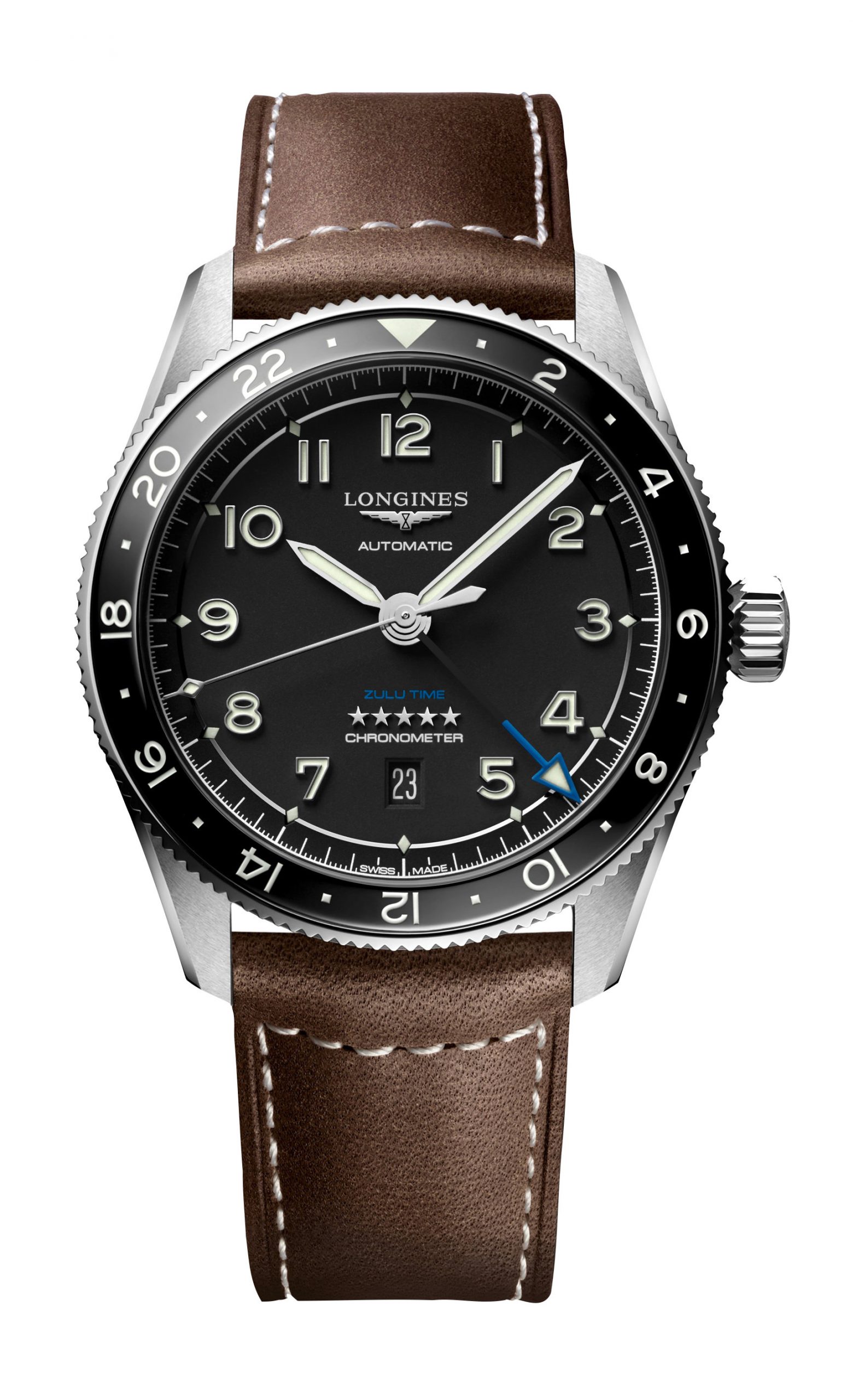 Longines Spirit Zulu Time watch
