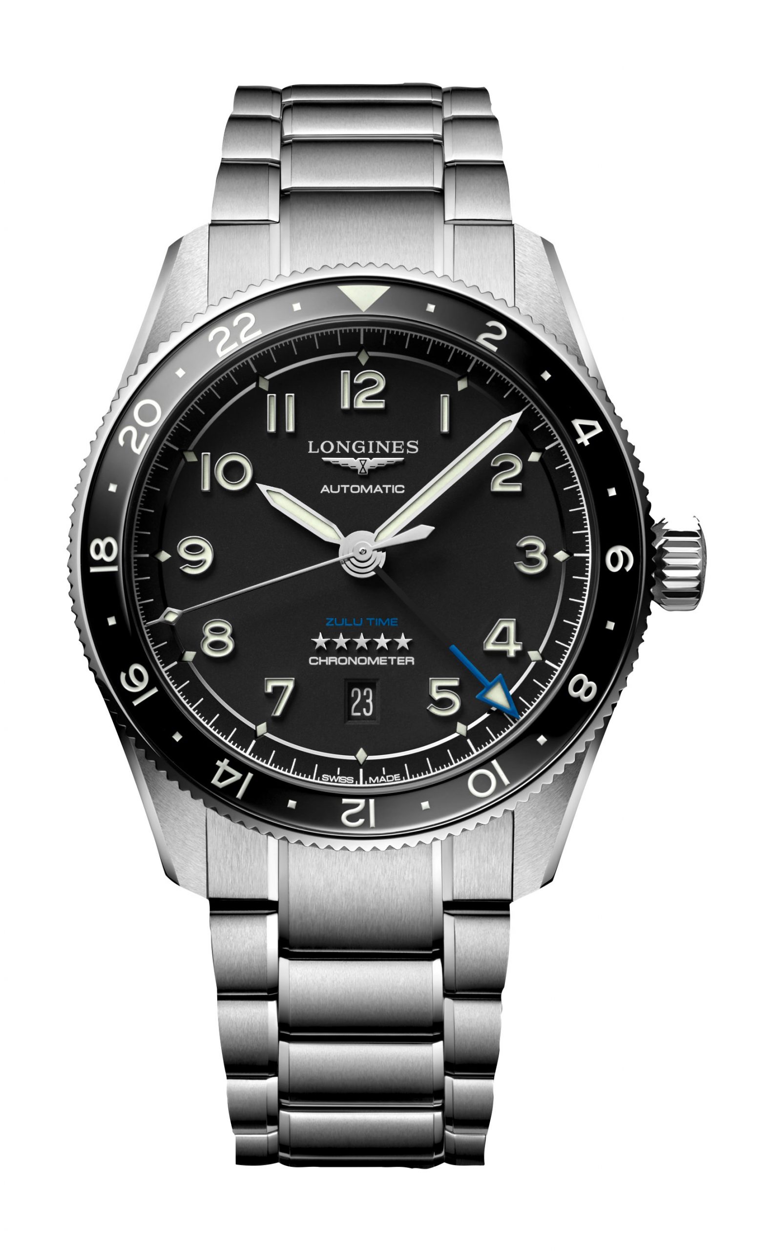 Longines Spirit Zulu Time watch