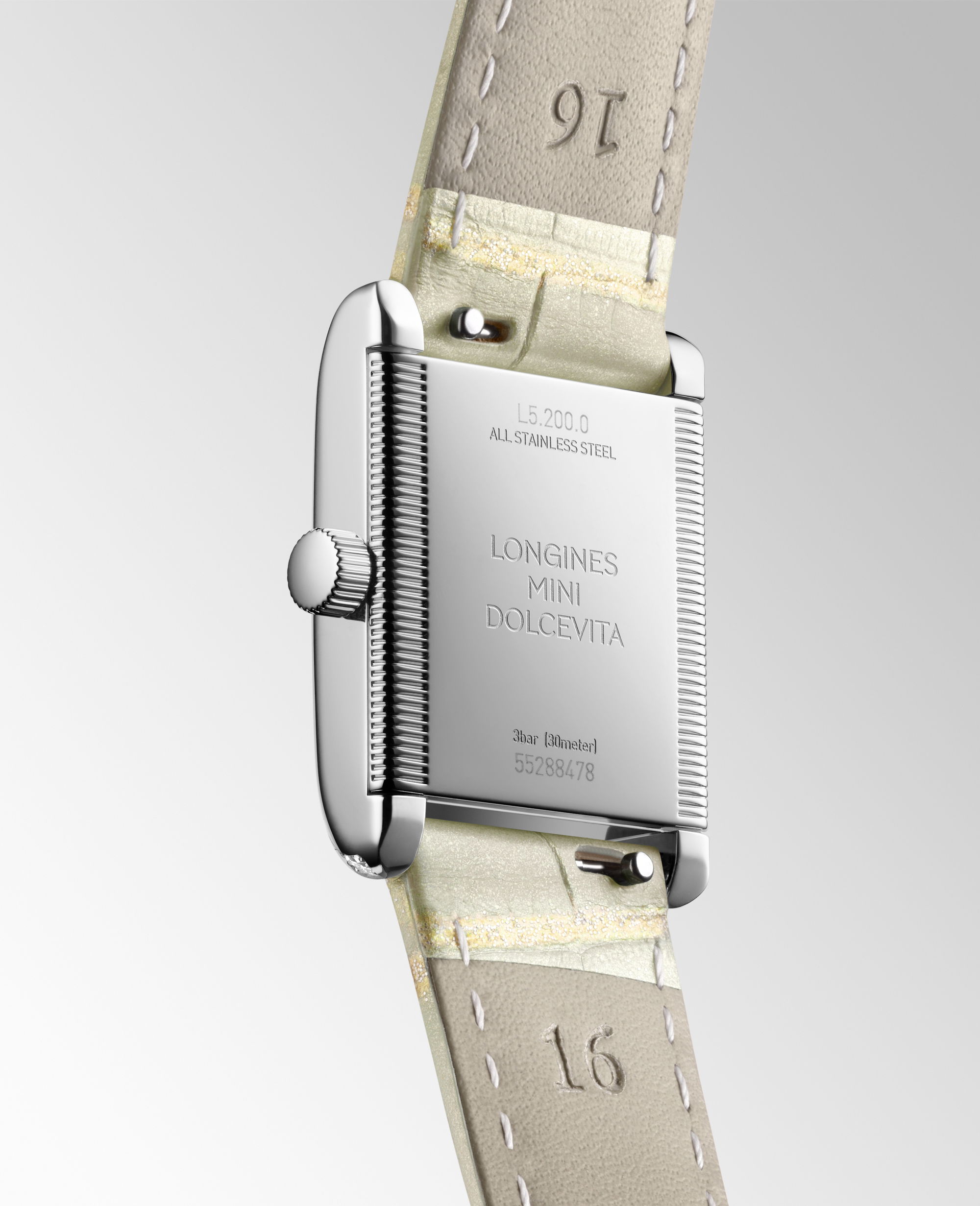 Longines Mini DolceVita Ivory White - View 2