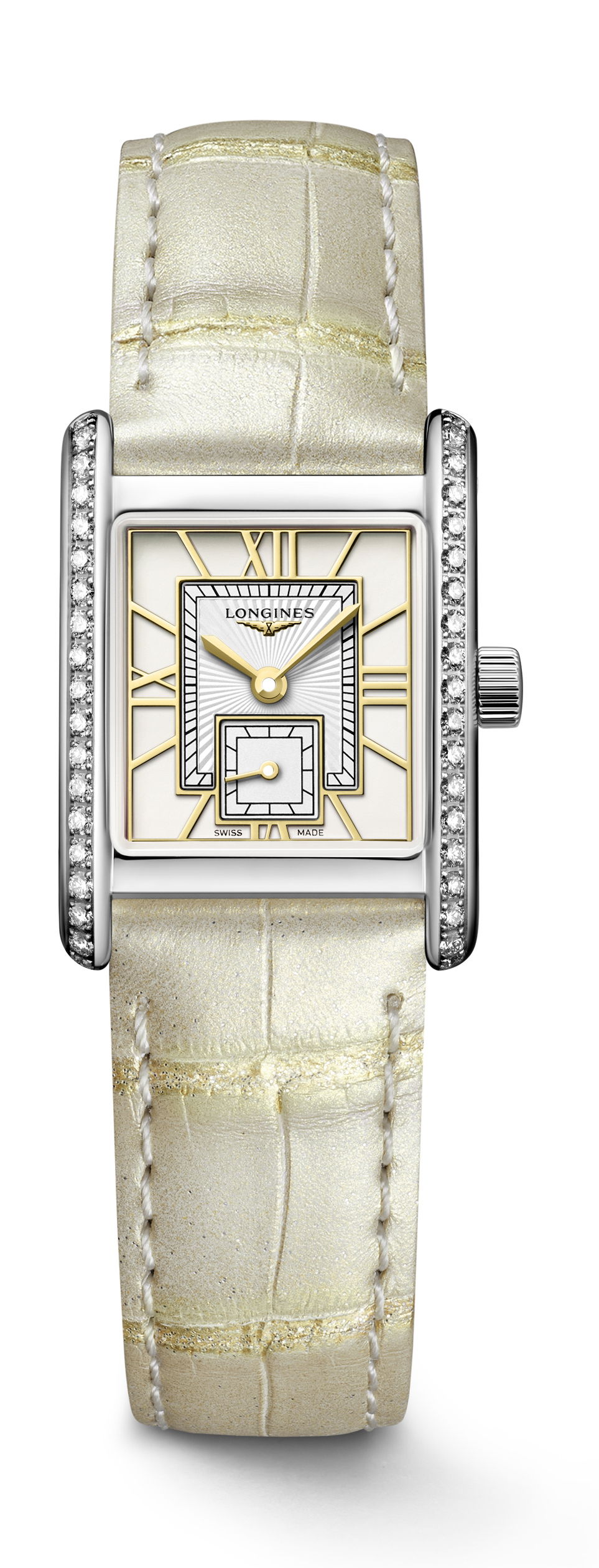 Longines Mini DolceVita Ivory White watch