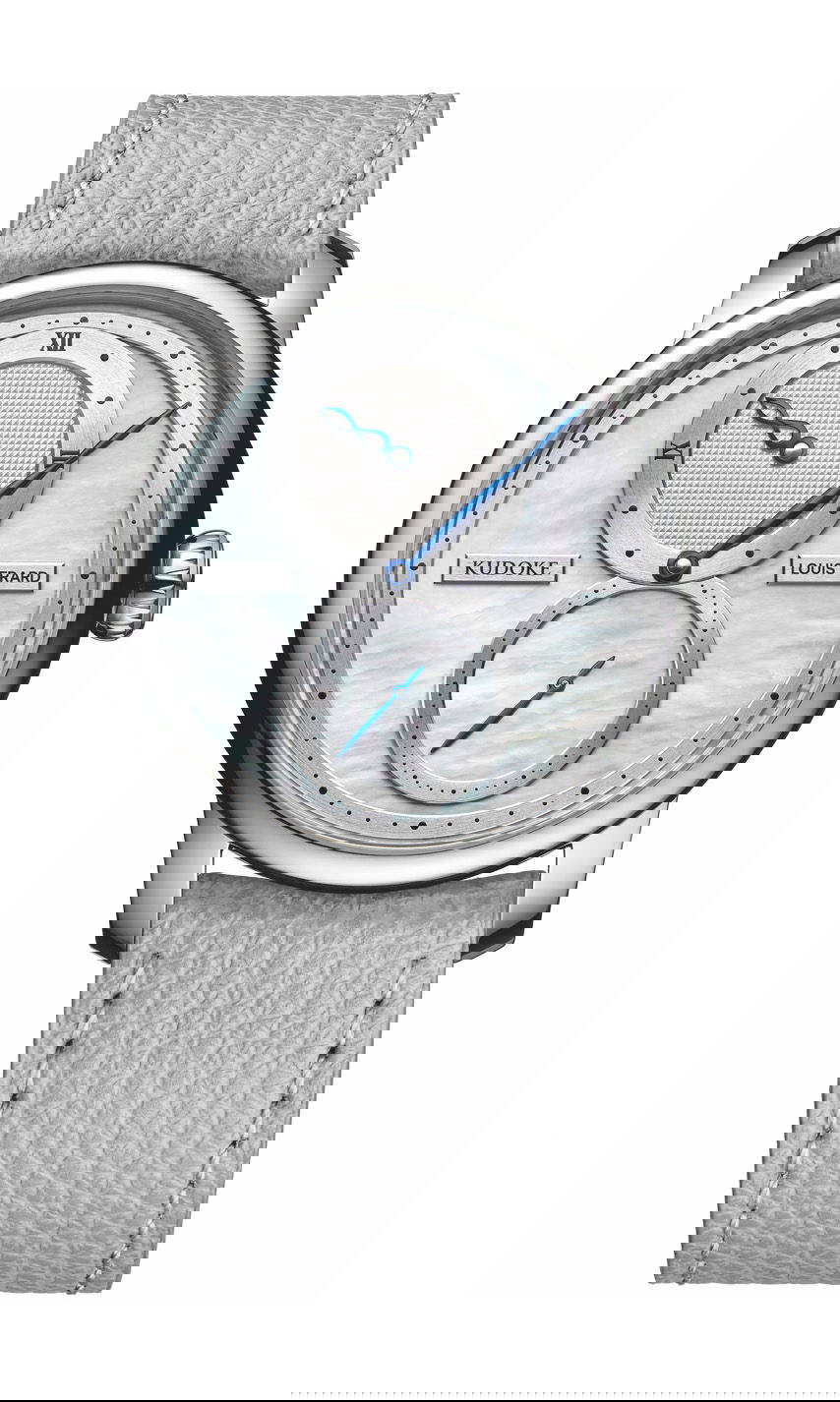 Louis Erard Excellence Le Régulateur Louis Erard x Kudoke White Mop watch