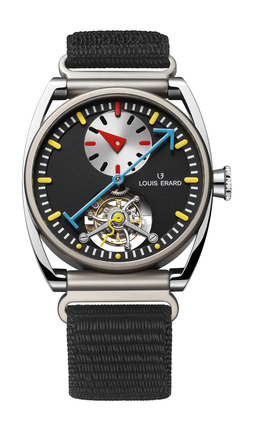 Louis Erard Excellence Le Régulateur Tourbillon Louis Erard x Alain Silberstein Black watch