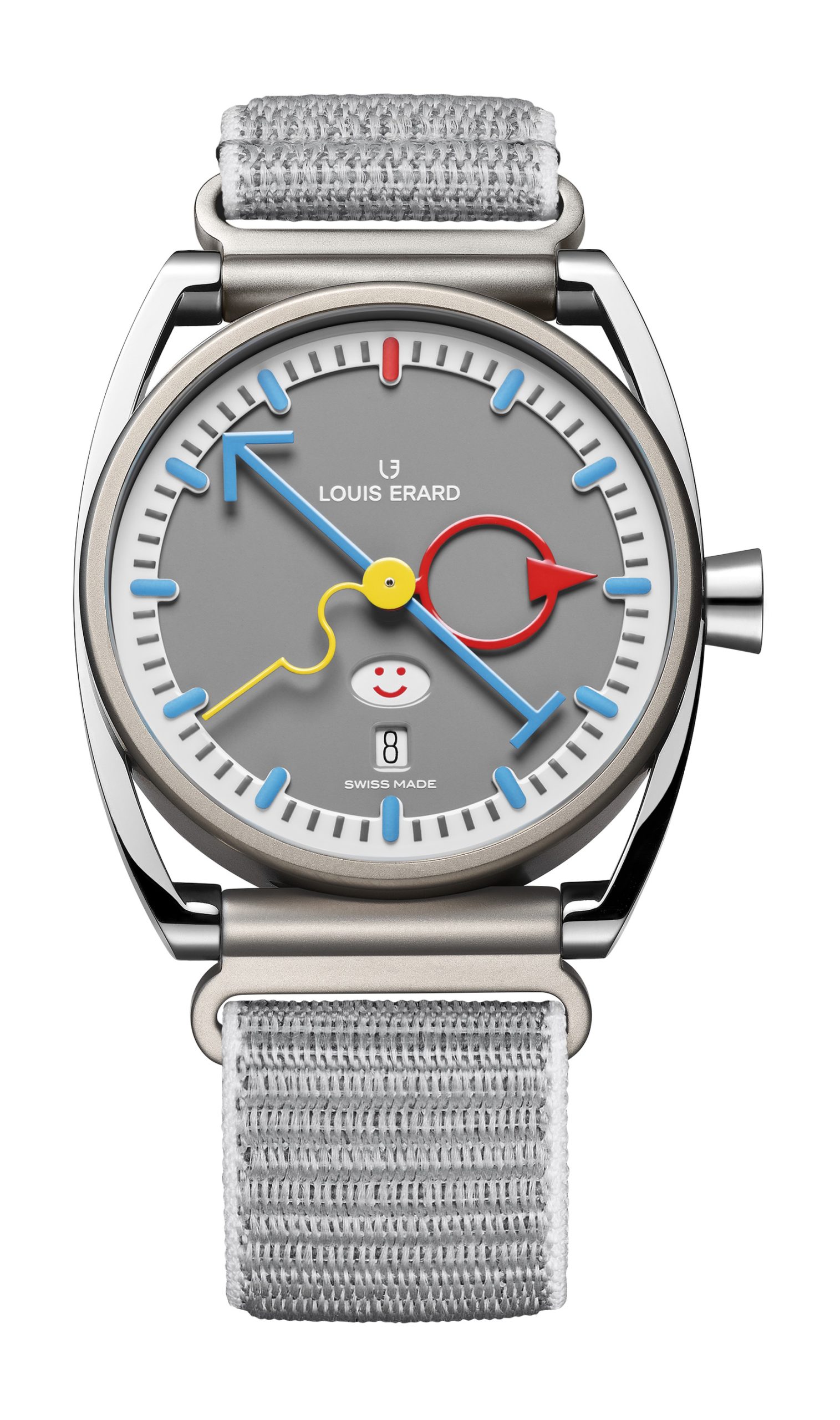Louis Erard Excellence Louis Erard X Alain Silberstein Smile-Day Gray watch