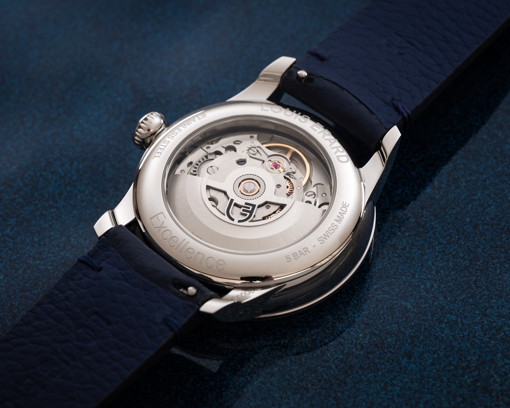 Louis Erard Excellence Petite Seconde Bleu Nuit - View 2
