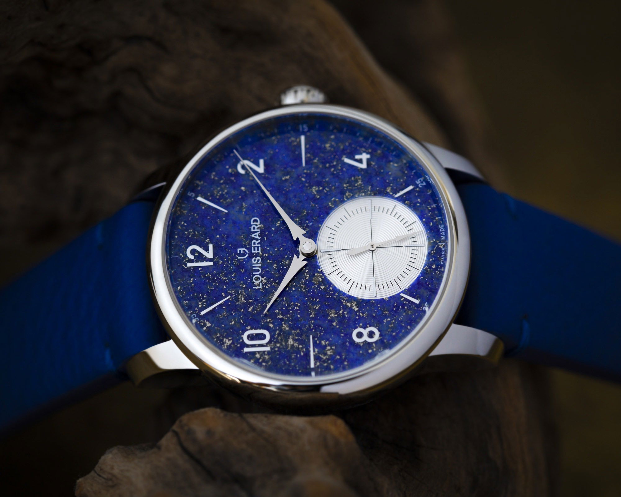 Louis Erard Excellence Petite Seconde Lapis-Lazuli - View 3