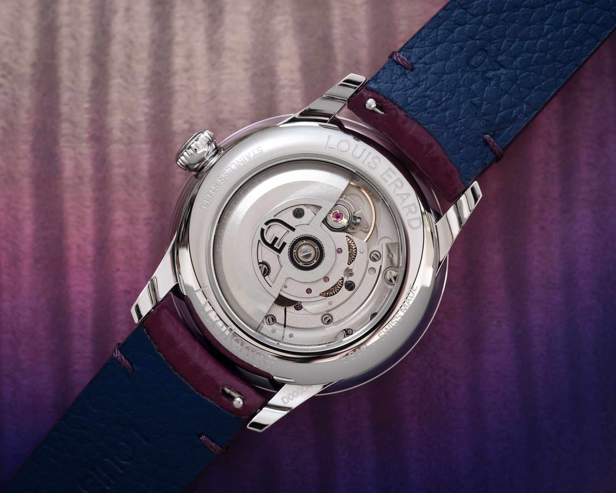 Louis Erard Excellence Petite Seconde Violette - View 3