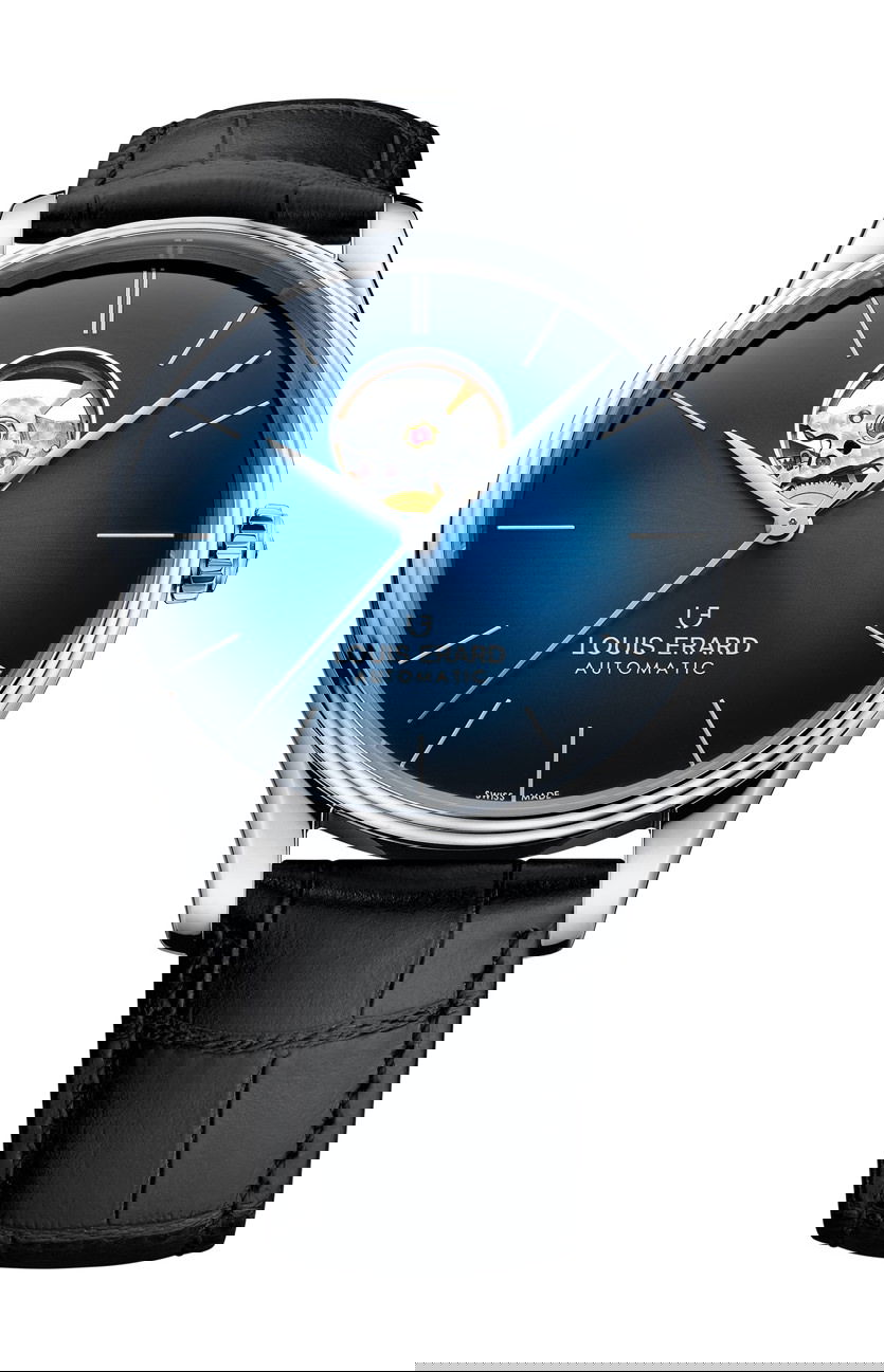Louis Erard Héritage Open watch