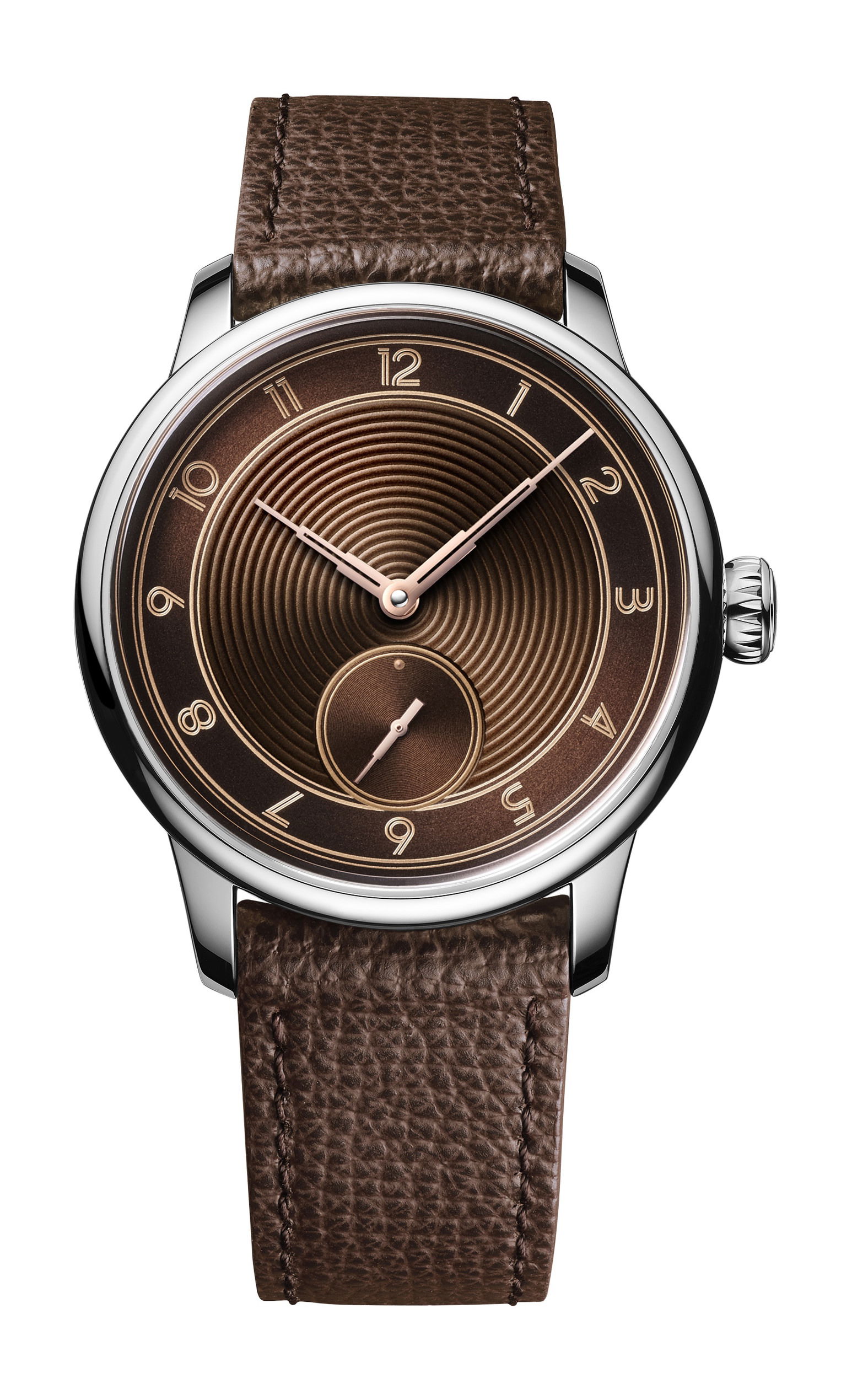 Louis Erard Excellence La Petite Seconde Metropolis Louis Erard x The Horophile Tobacco watch
