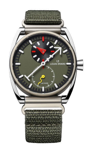 Louis Erard Excellence Le Régulateur Louis Erard x Alain Silberstein Khaki watch