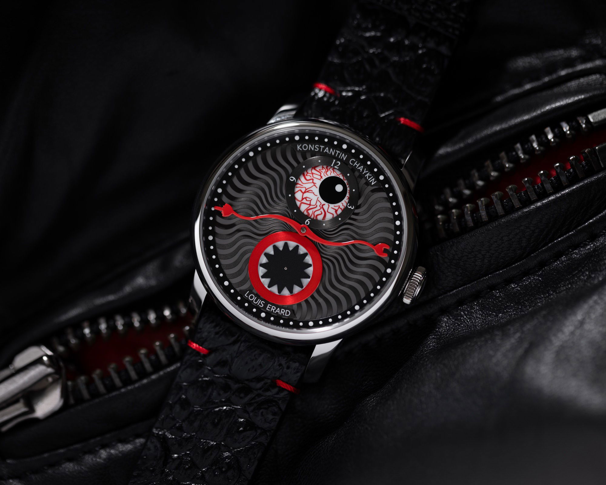 Louis Erard Excellence Le Régulateur Louis Erard x Konstantin Chaykin Dusk to Dawn - View 3