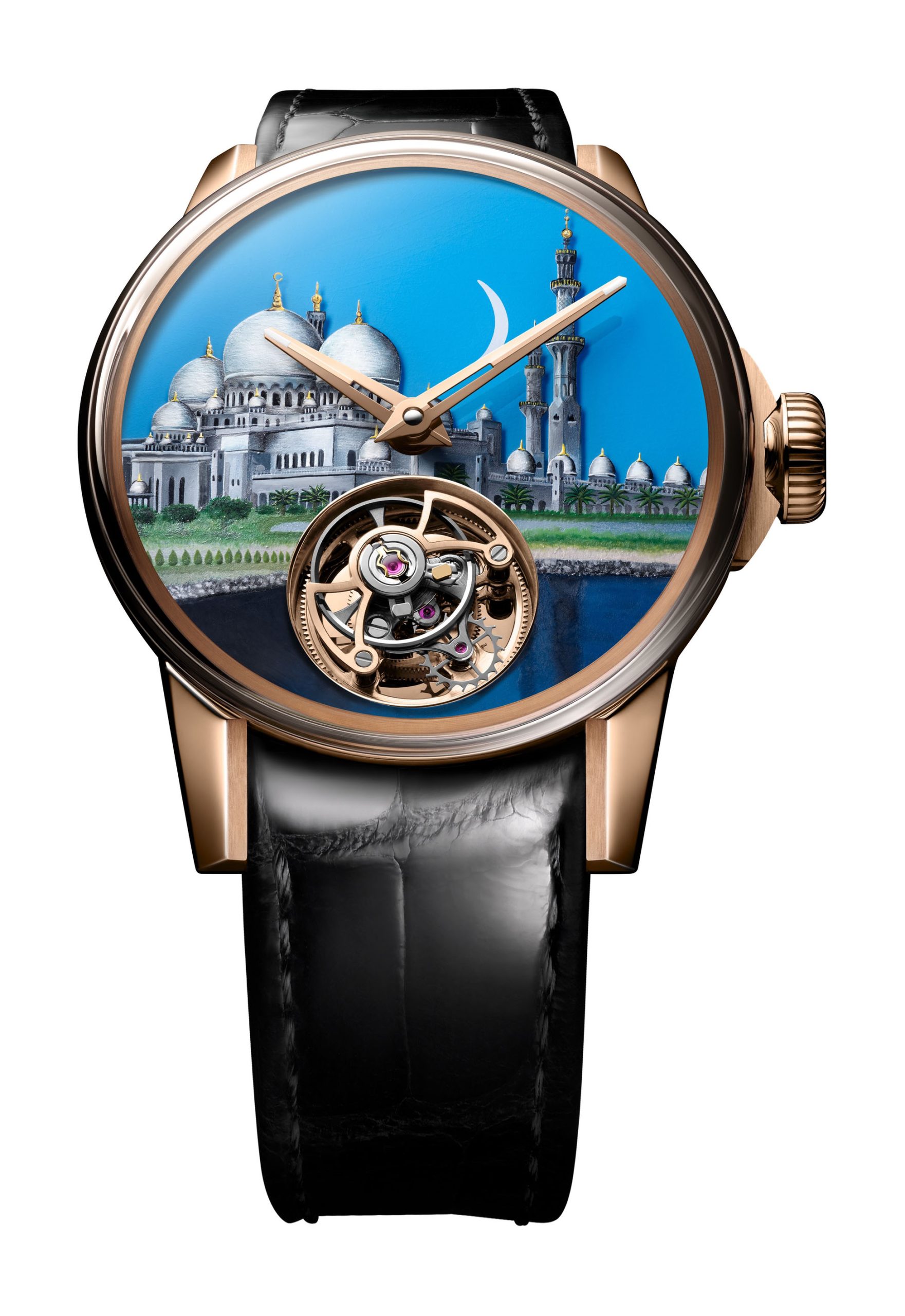 Louis Moinet Around the World in 8 Days Abu Dhabi watch