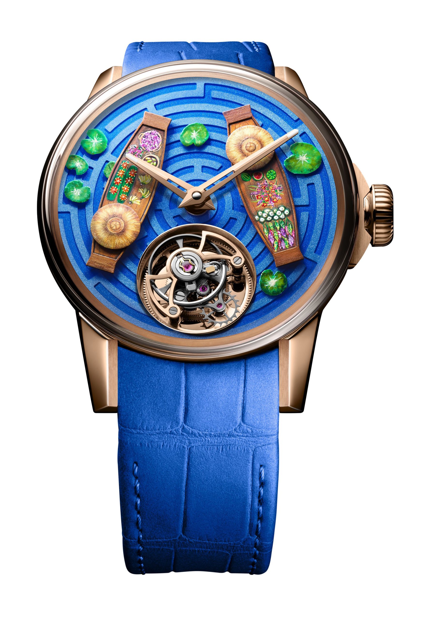 Louis Moinet Around the World in 8 Days Bangkok watch