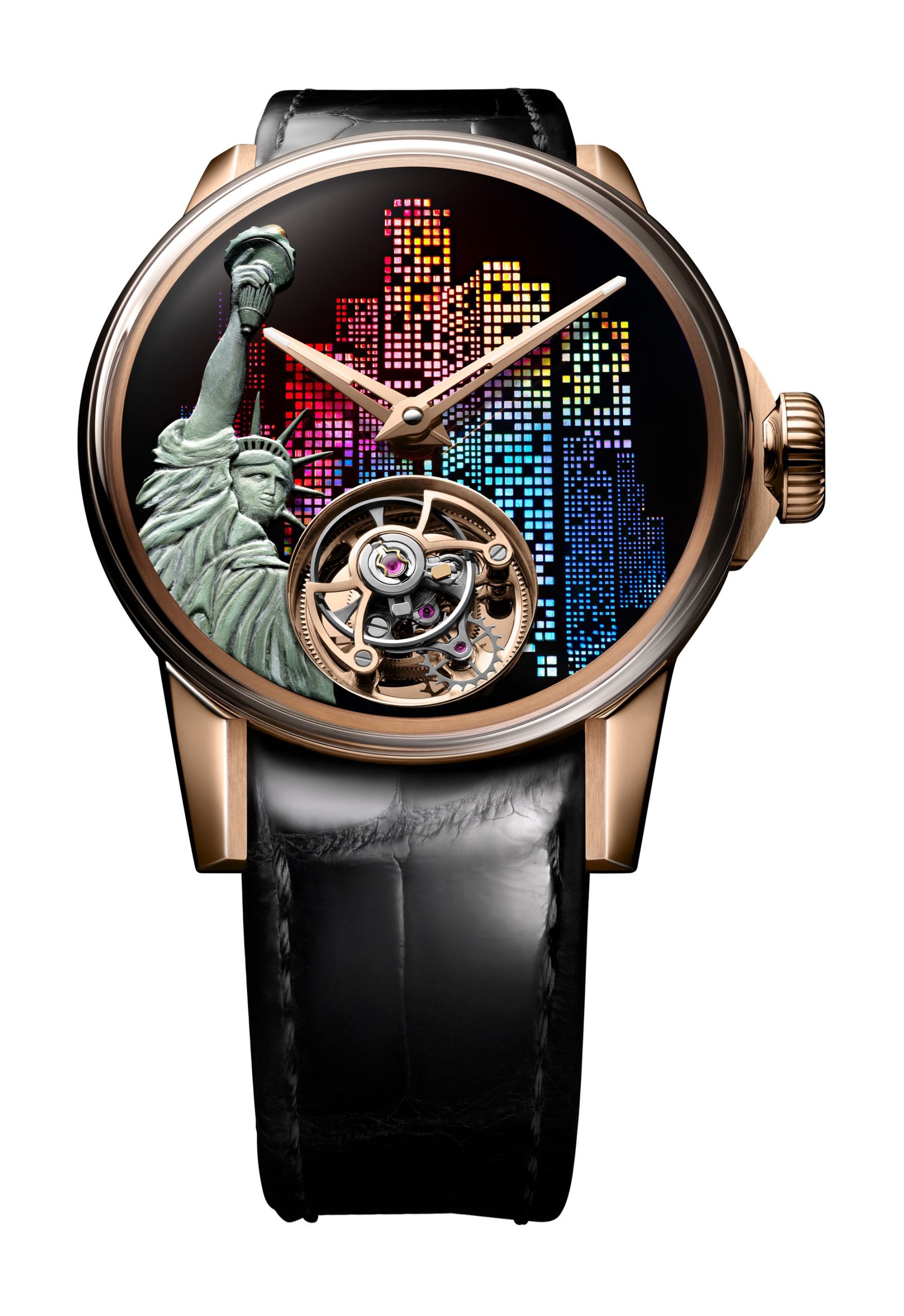 Louis Moinet Around the World in 8 Days New York watch