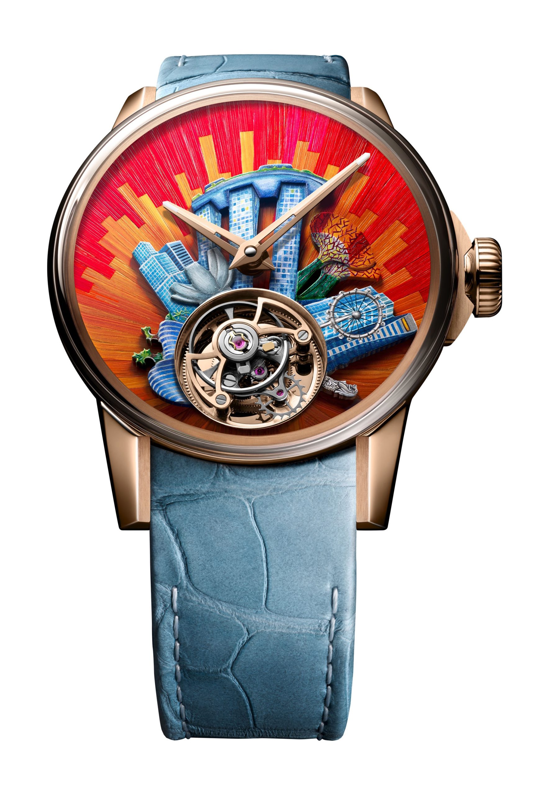 Louis Moinet Around the World in 8 Days Singapore watch