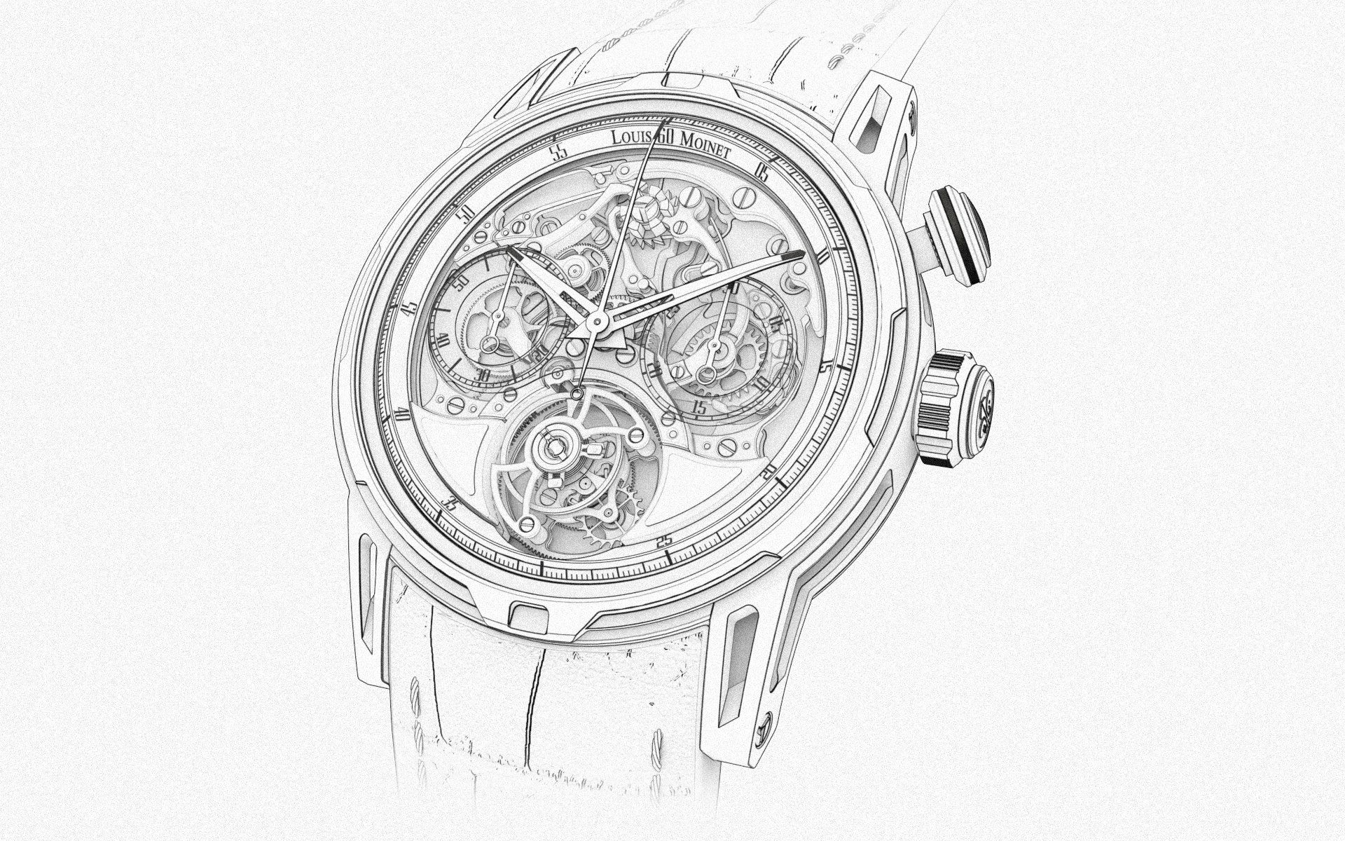 Louis Moinet Impulsion - View 2