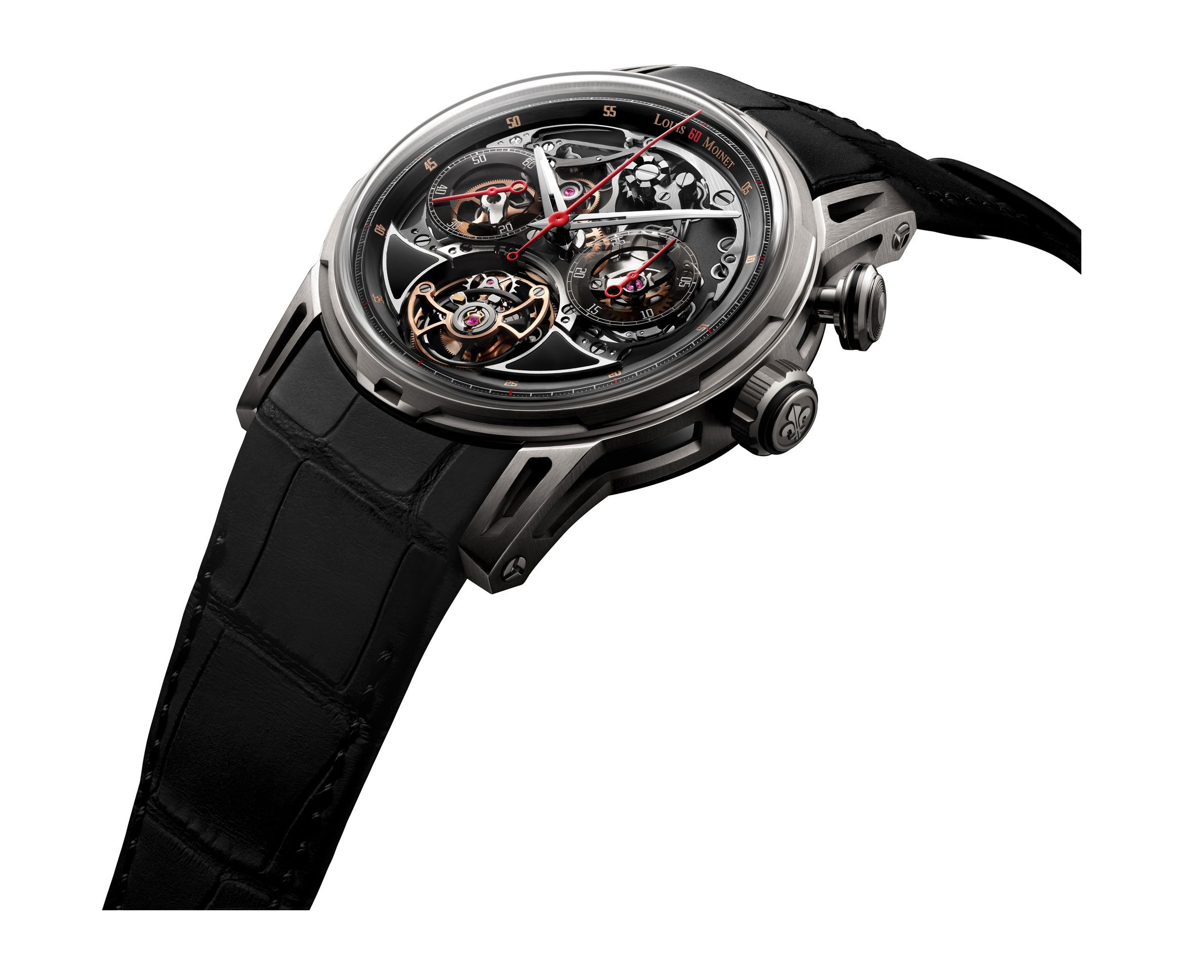 Louis Moinet Impulsion Titanium Onyx - View 2