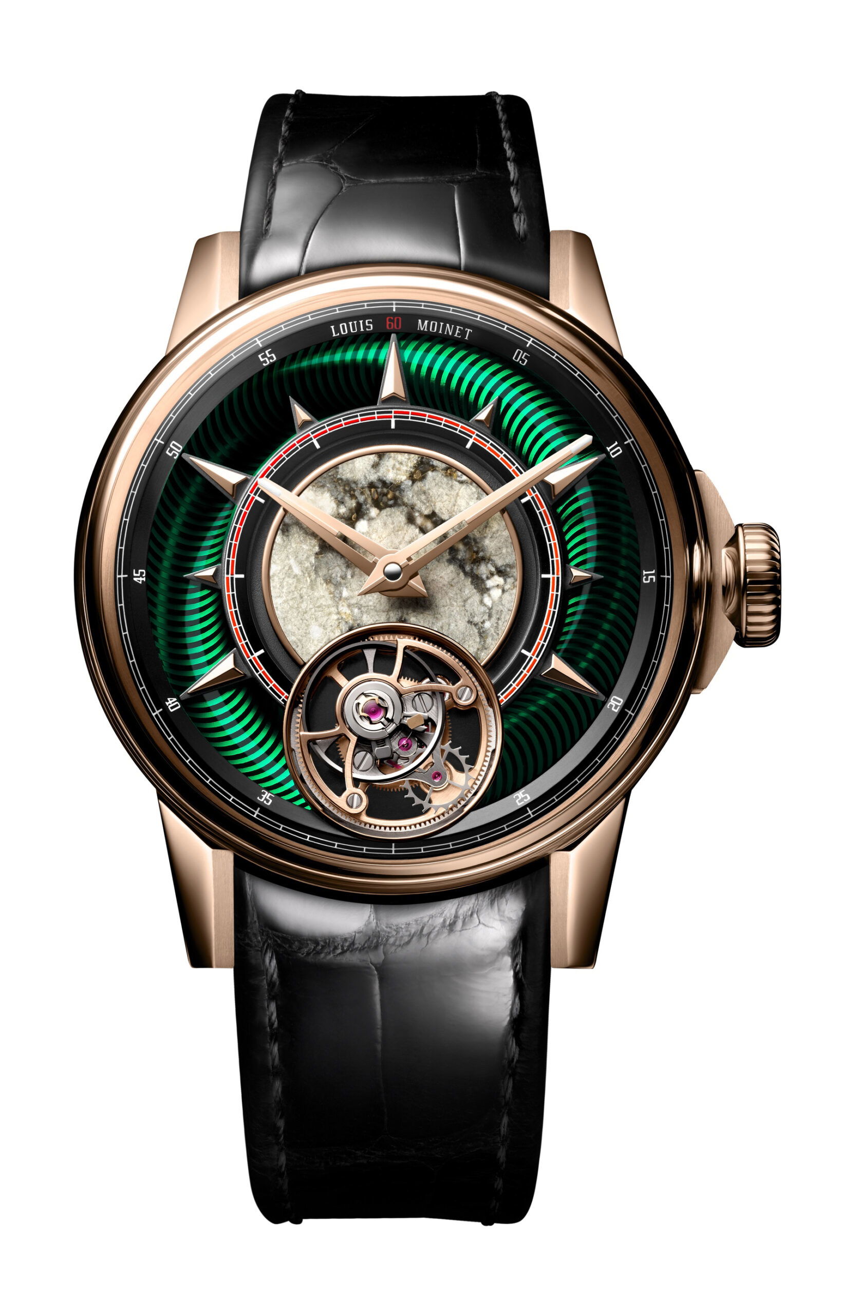 Louis Moinet Tourbillon Jules Vernes To the Moon watch