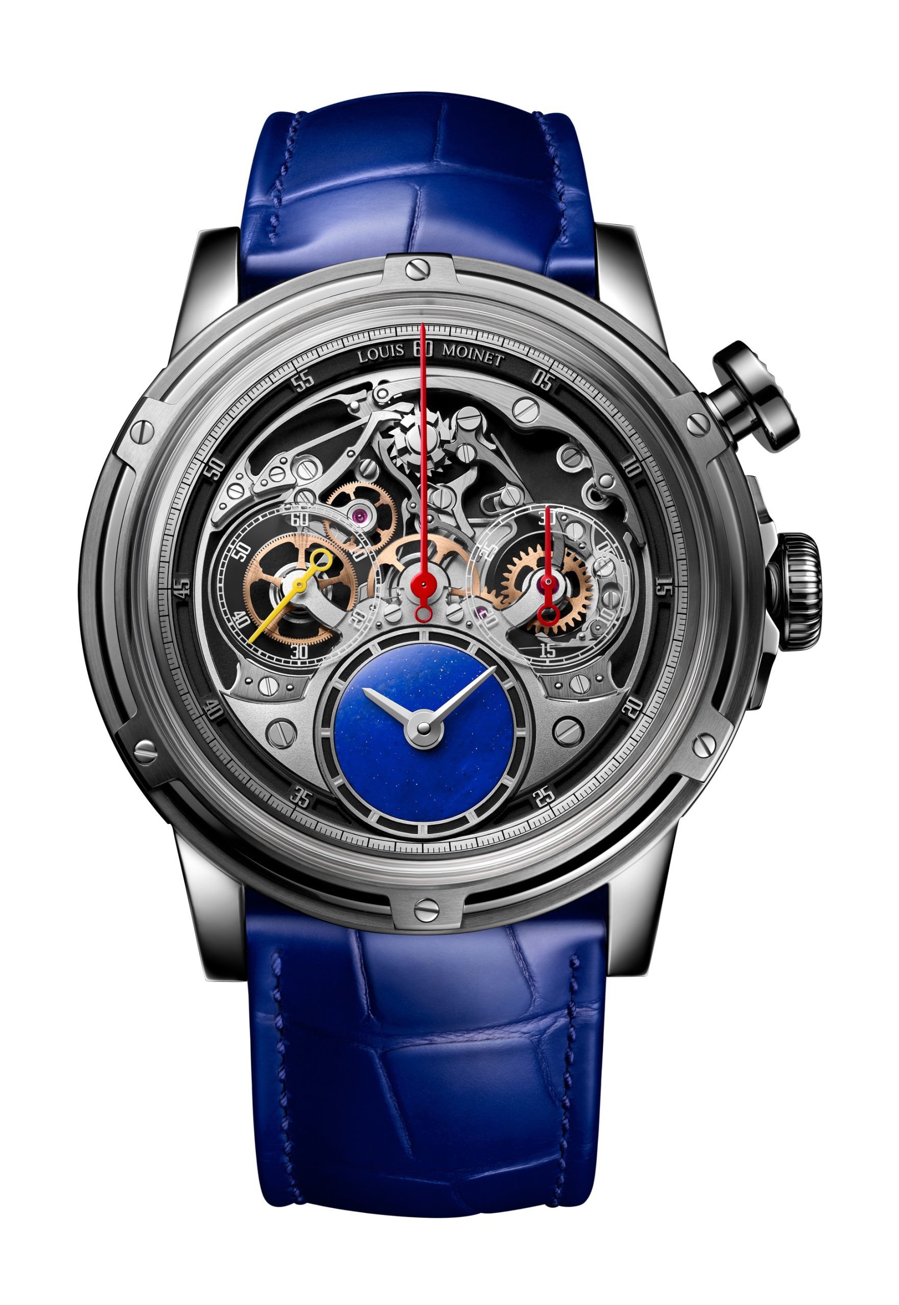 Louis Moinet Memoris NEO Lapis Lazuli watch