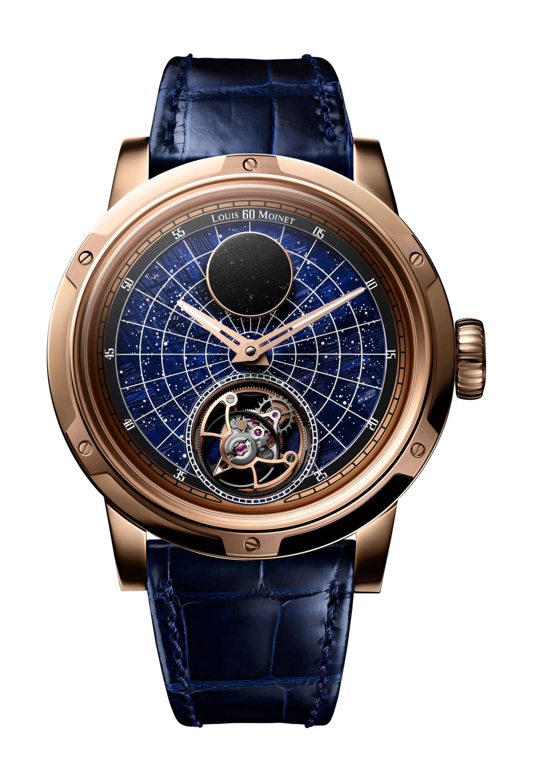 Louis Moinet Starman Red Gold watch