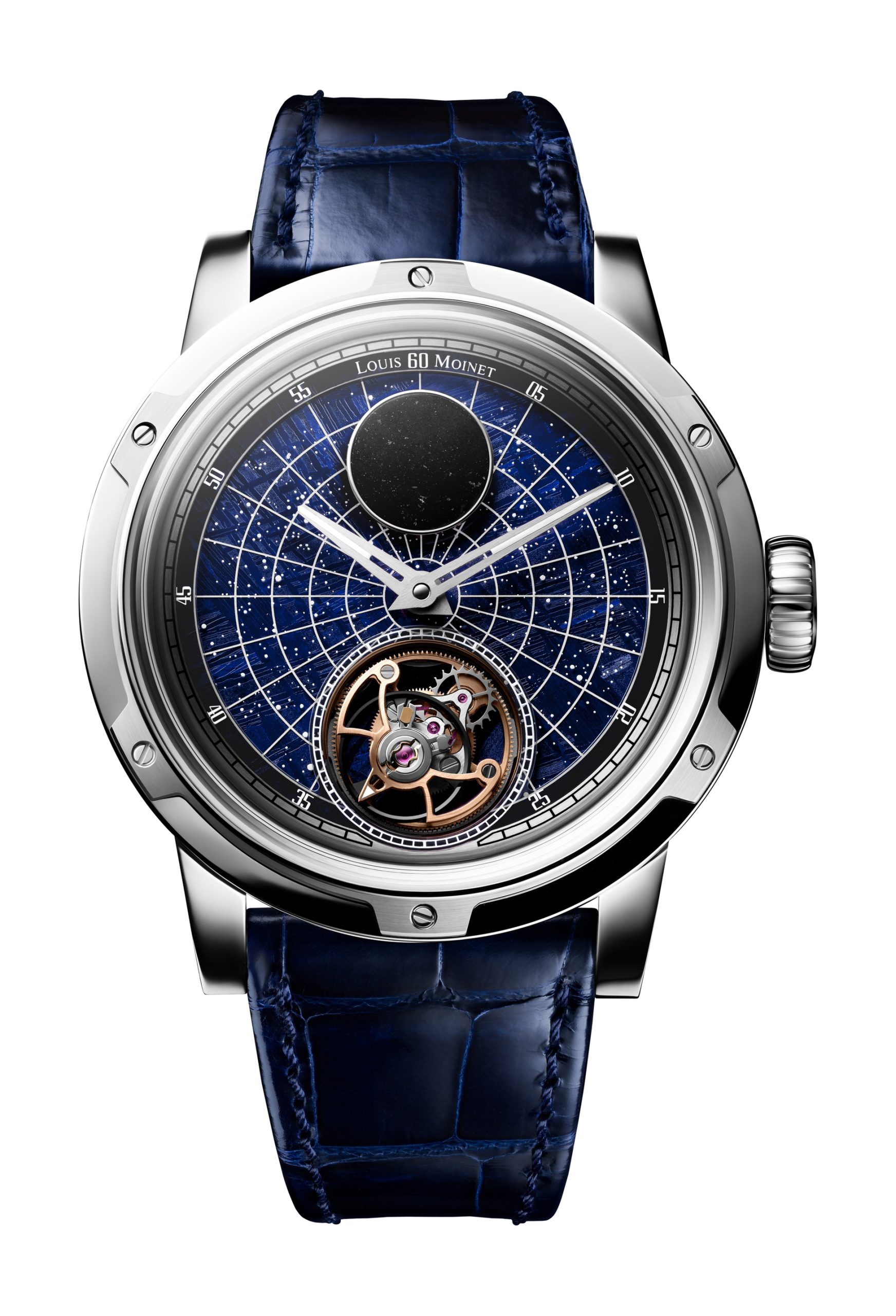 Louis Moinet Starman White Gold watch